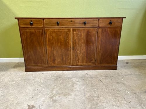 early 19th century mahogany side cabinet