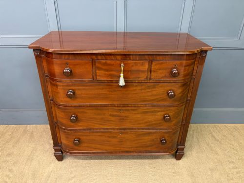 george iv mahogany chest of drawers