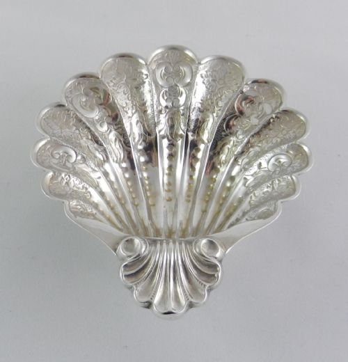 silver shell dish