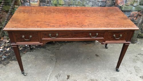 c19th mahogany writing table
