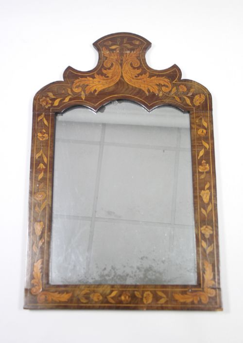 c18th dutch rectangular wall mirror