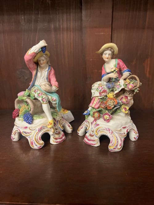 c19th samson copies of chelsea figures