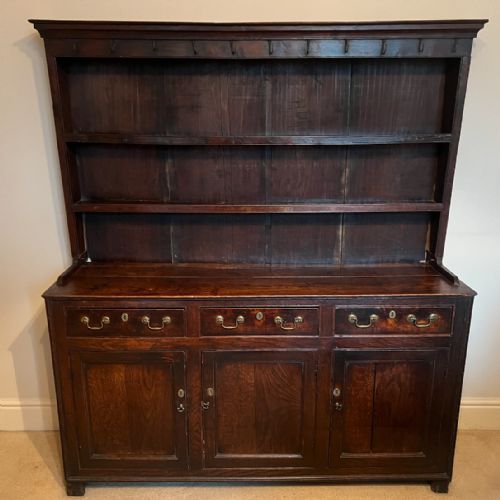 early c19th oak dresser
