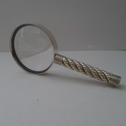 hermes paris cordage magnifying glass c1960