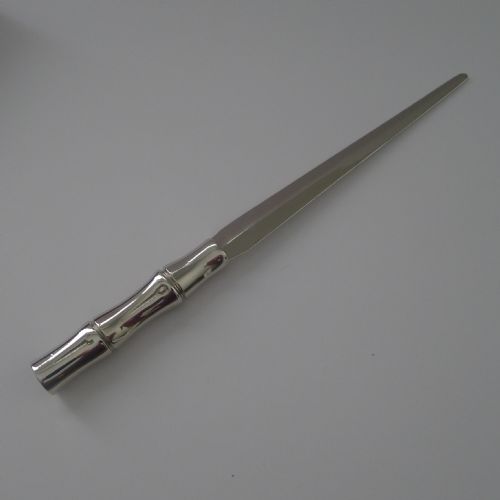 large asprey paper knife letter opener c1980