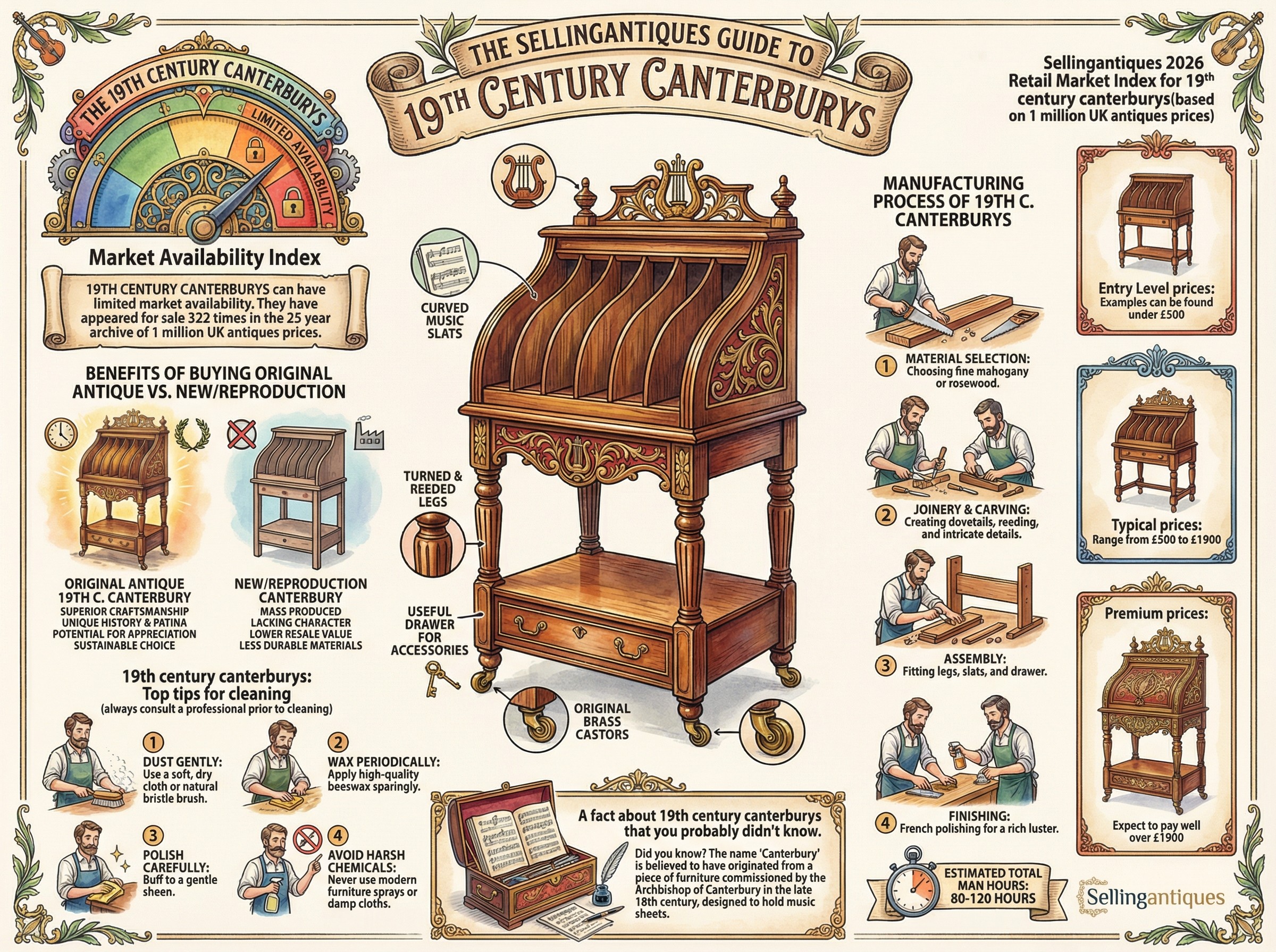 19th Century Canterburys Guide Infographic