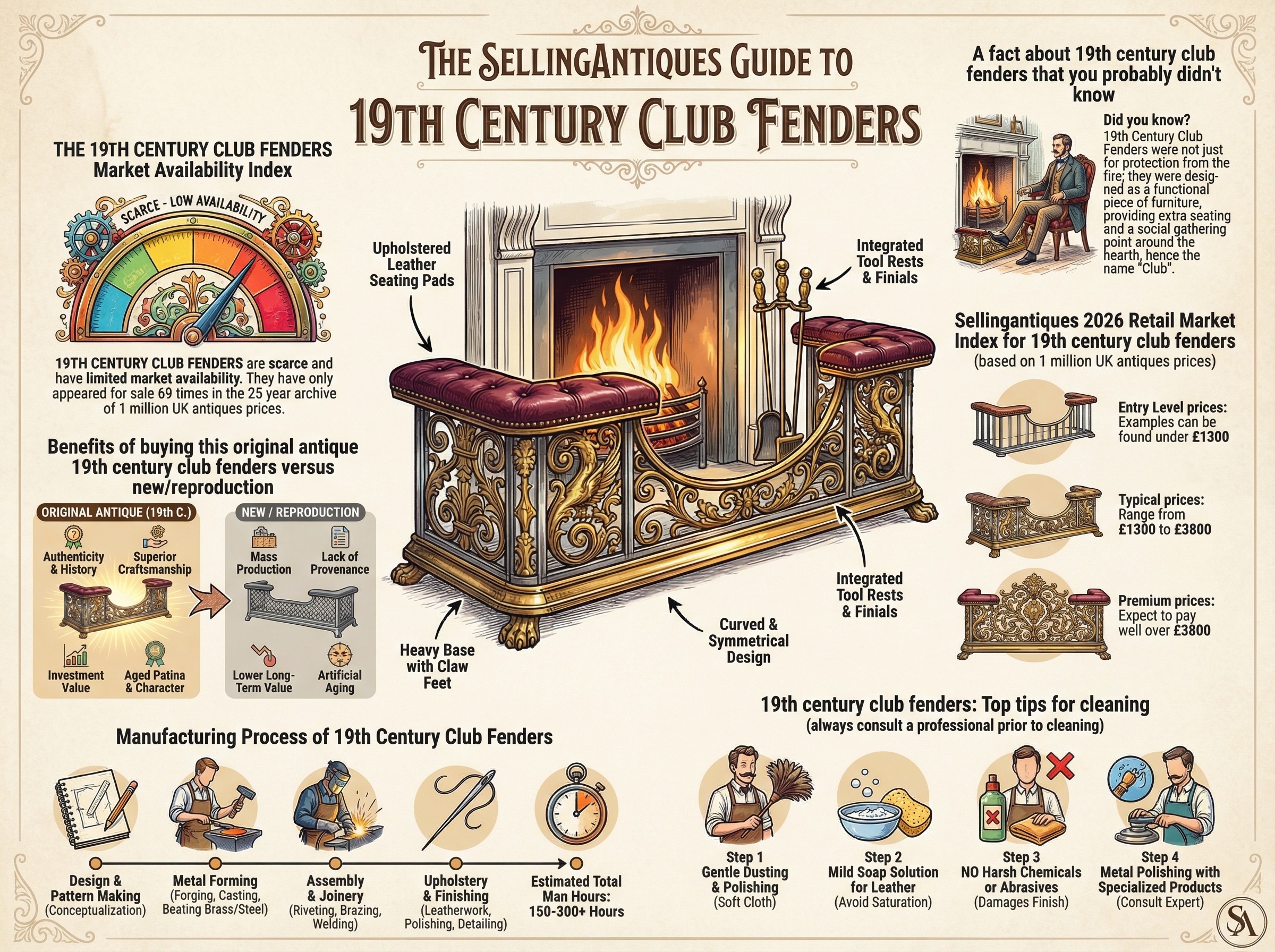19th Century Club Fenders Guide Infographic