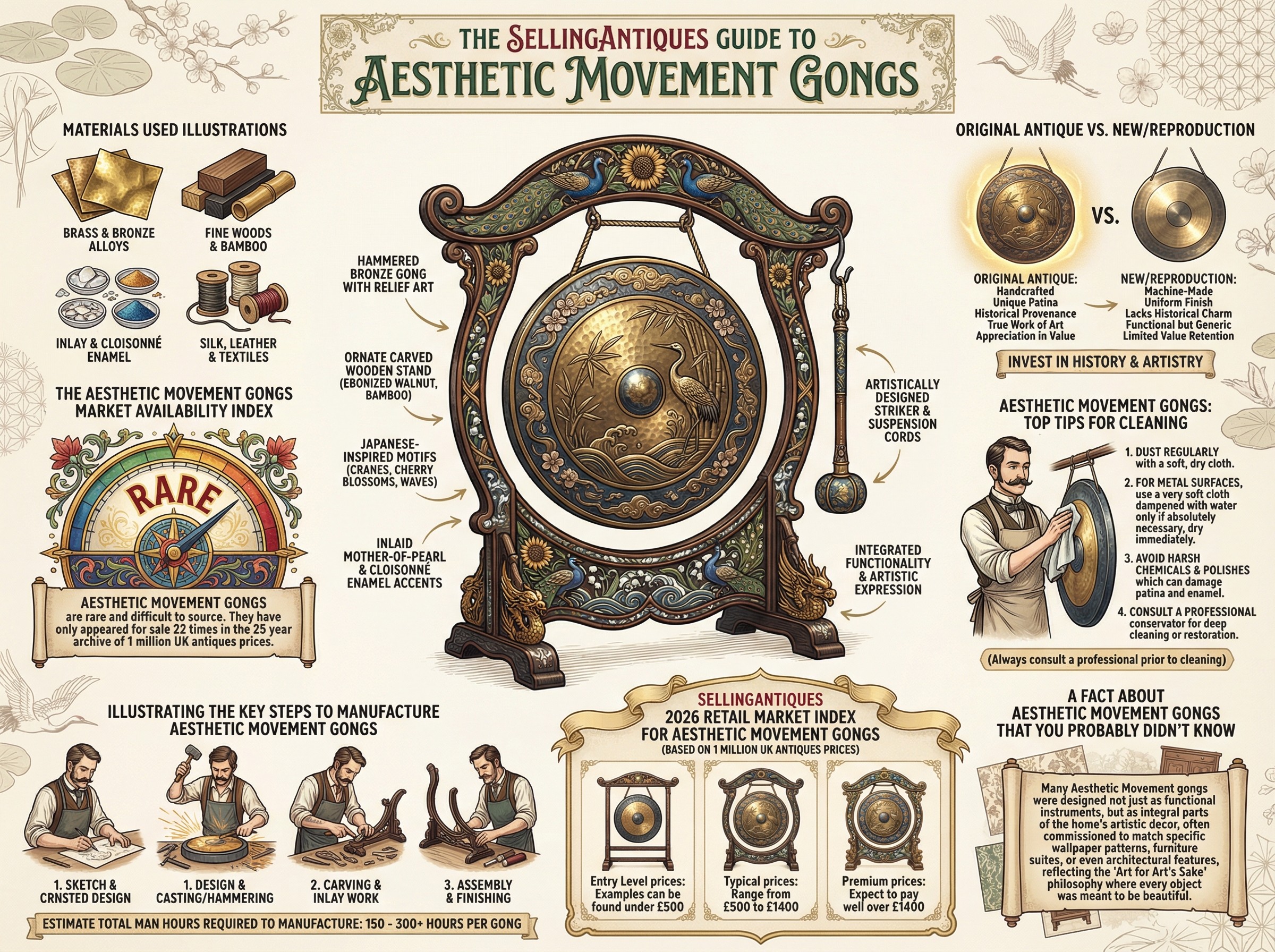 Aesthetic Movement Gongs Guide Infographic