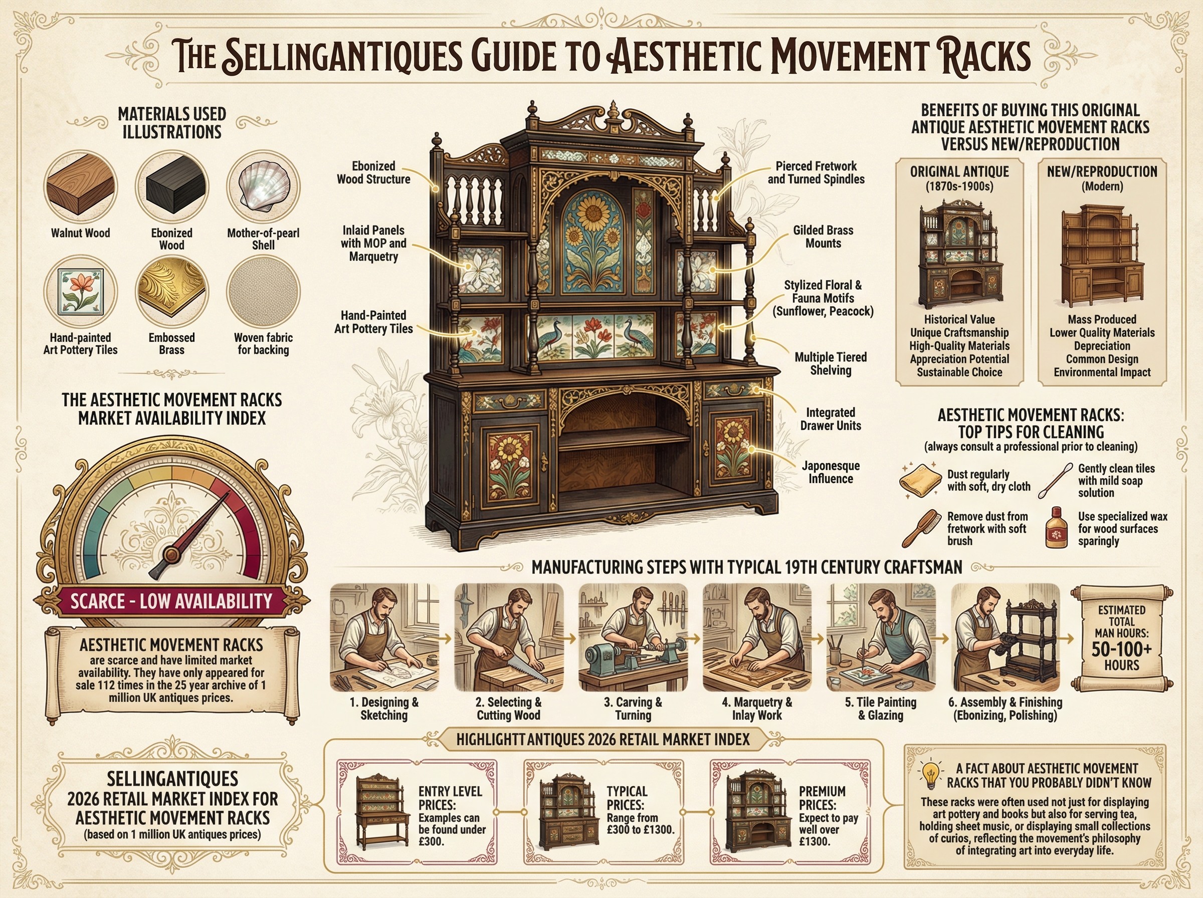 Aesthetic Movement Racks Guide Infographic