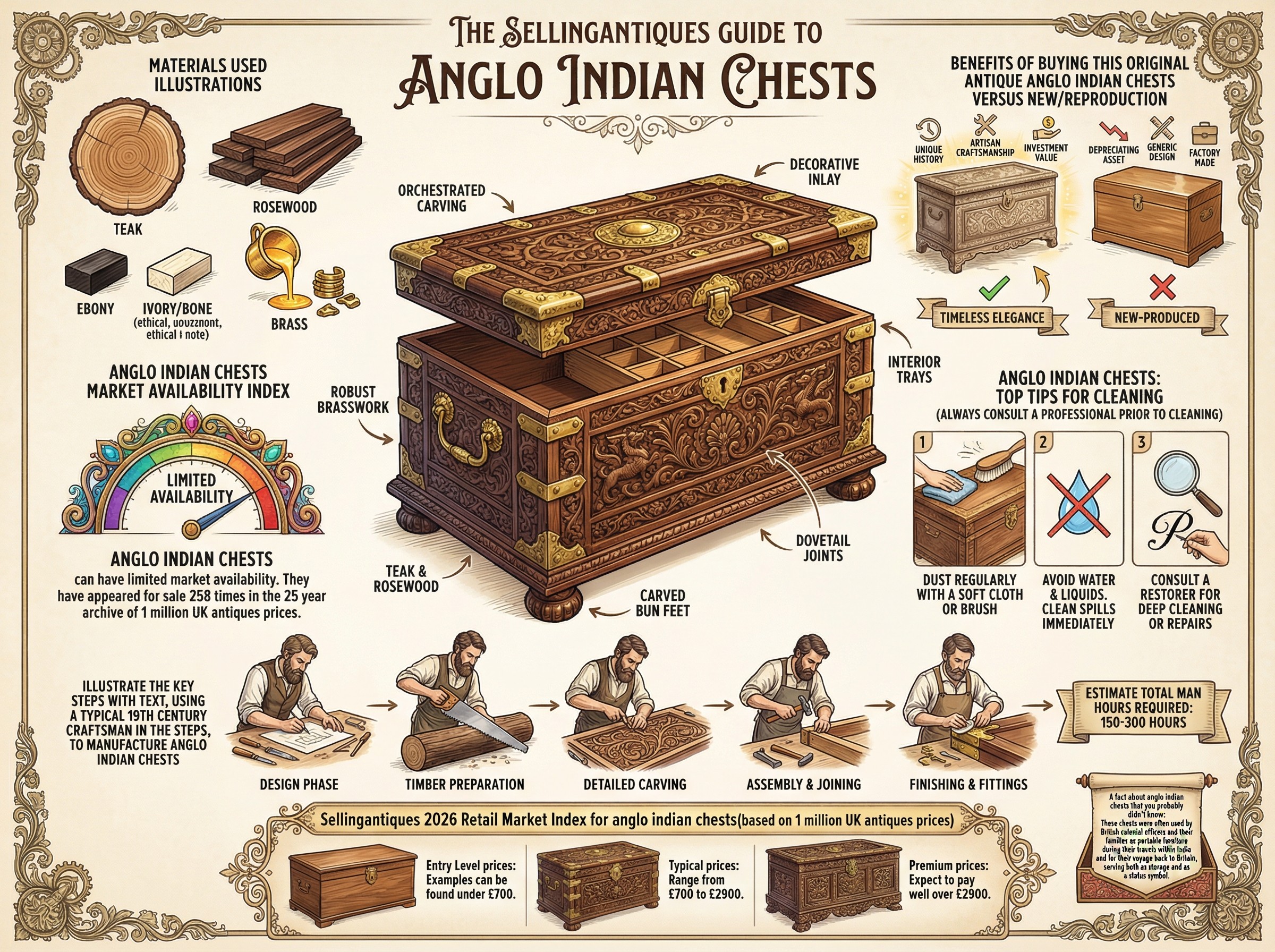 Anglo Indian Chests Guide Infographic