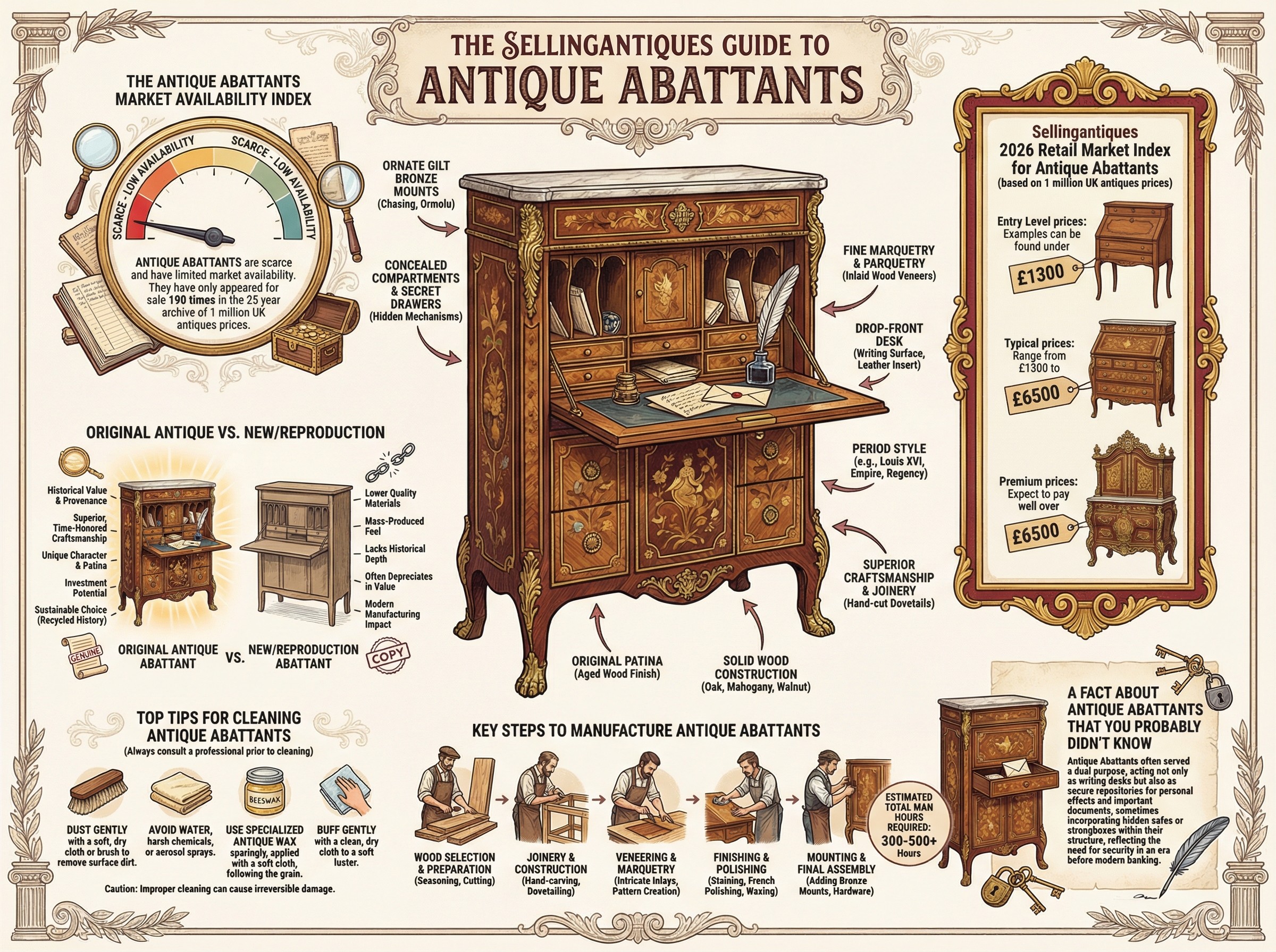 Antique Abattants Guide Infographic