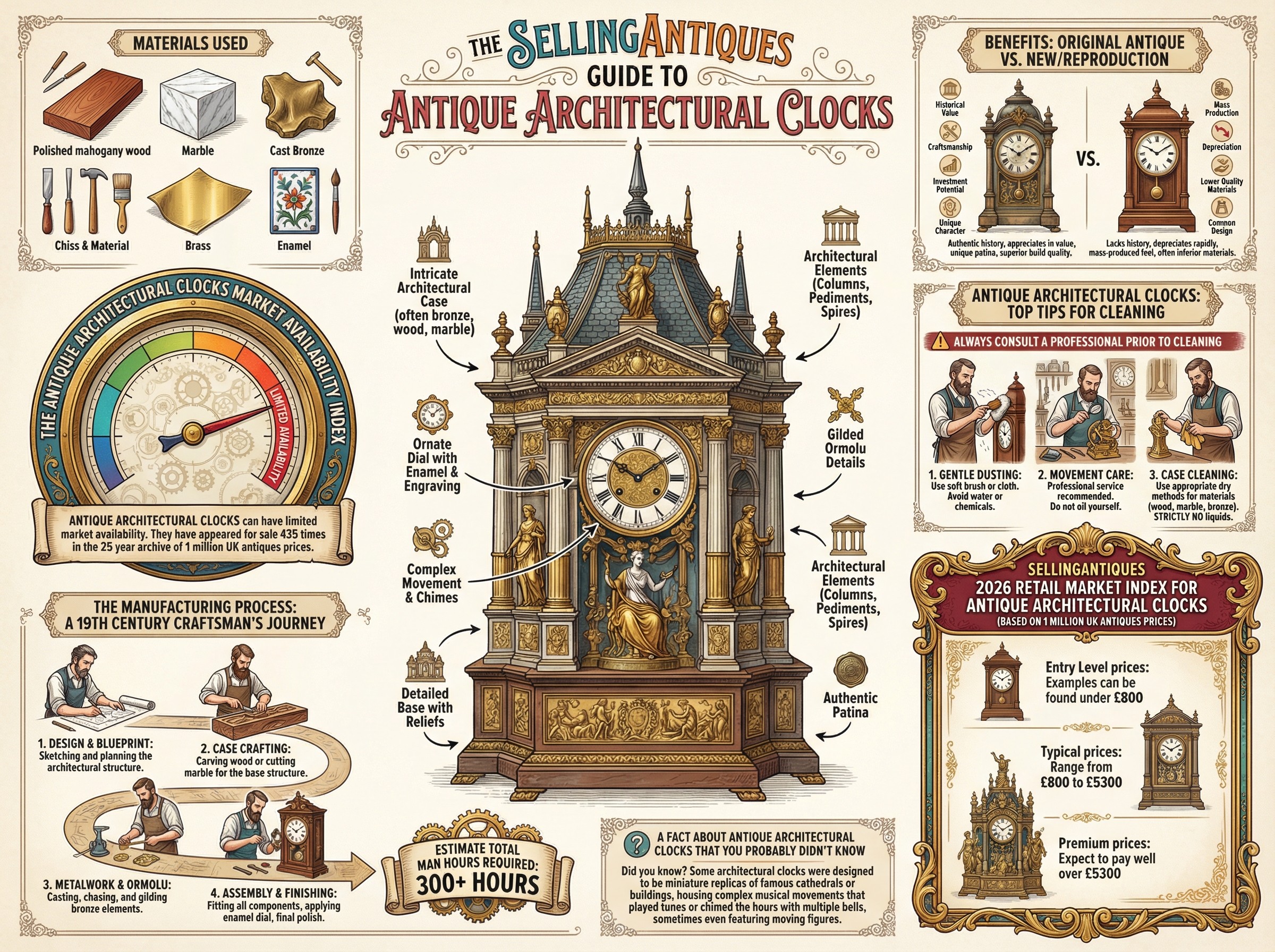 The Sellingantiques Guide to Antique Architectural Clocks