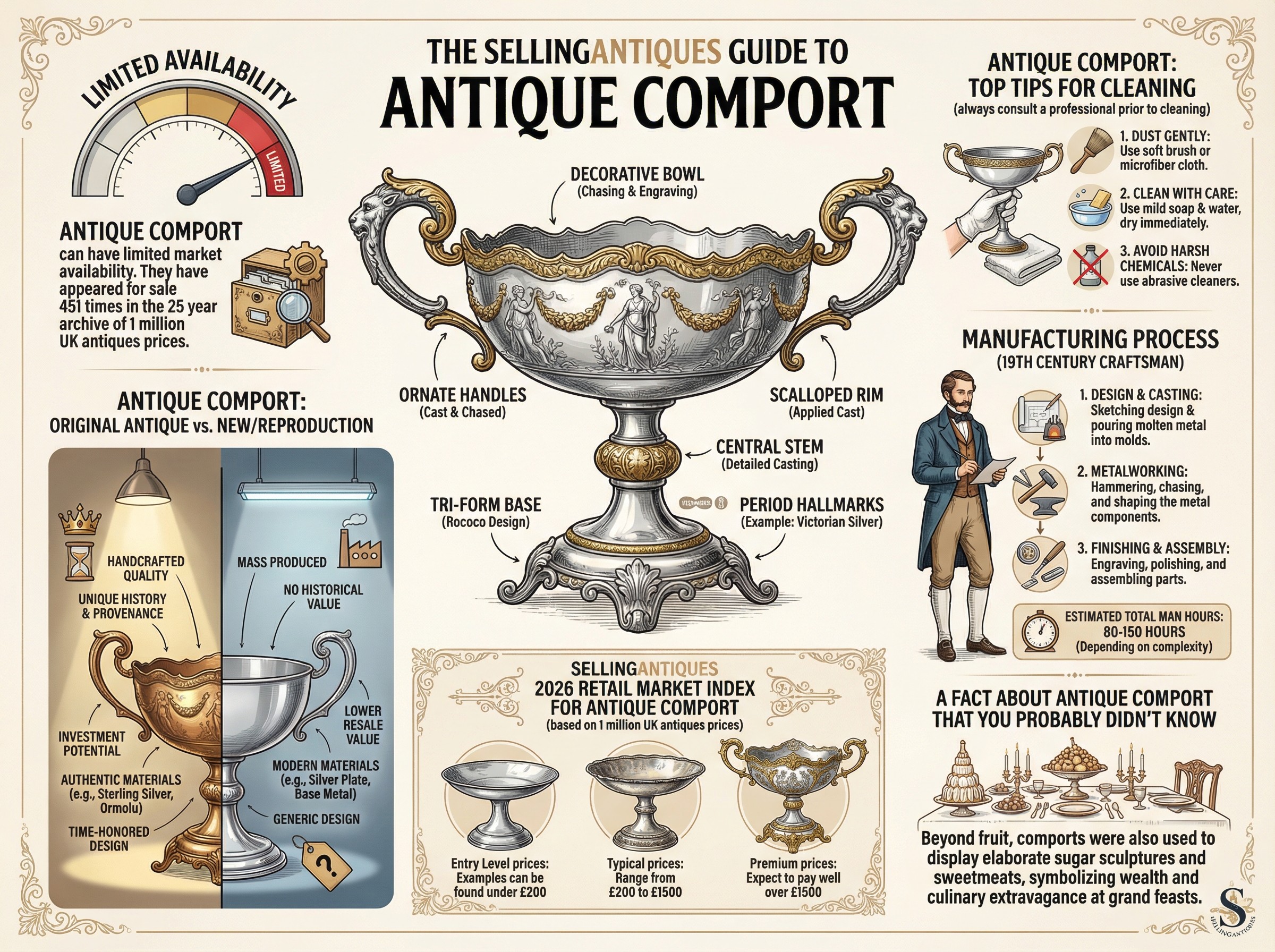 Comport The Sellingantiques Guide to Antique Comport