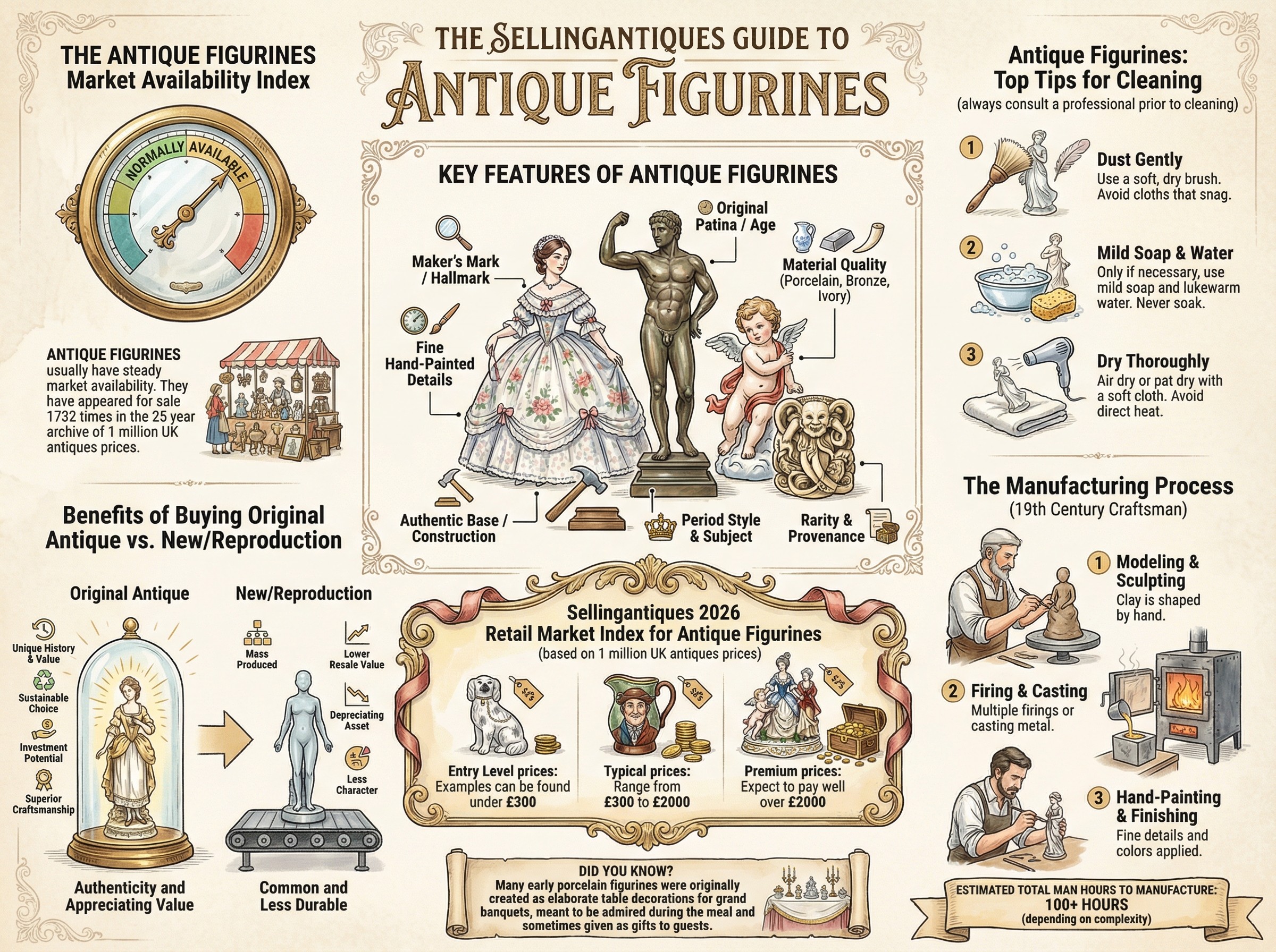 The Sellingantiques Guide to Antique Figurines