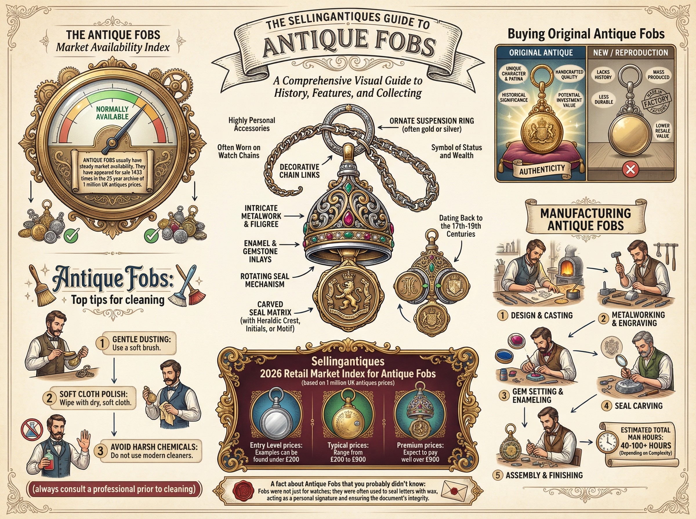 The Sellingantiques Guide to Antique Fobs