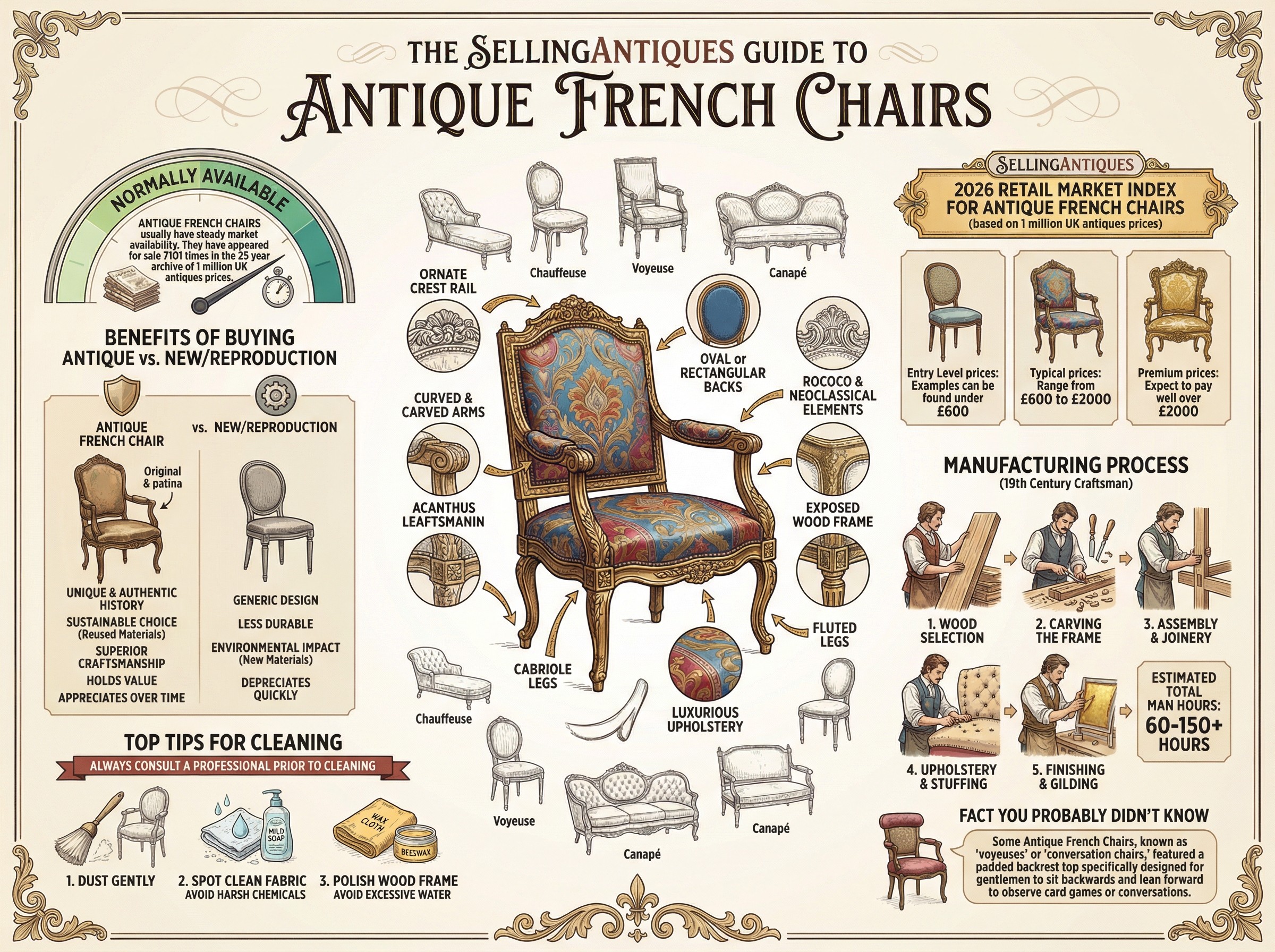 The Sellingantiques Guide to Antique French Chairs