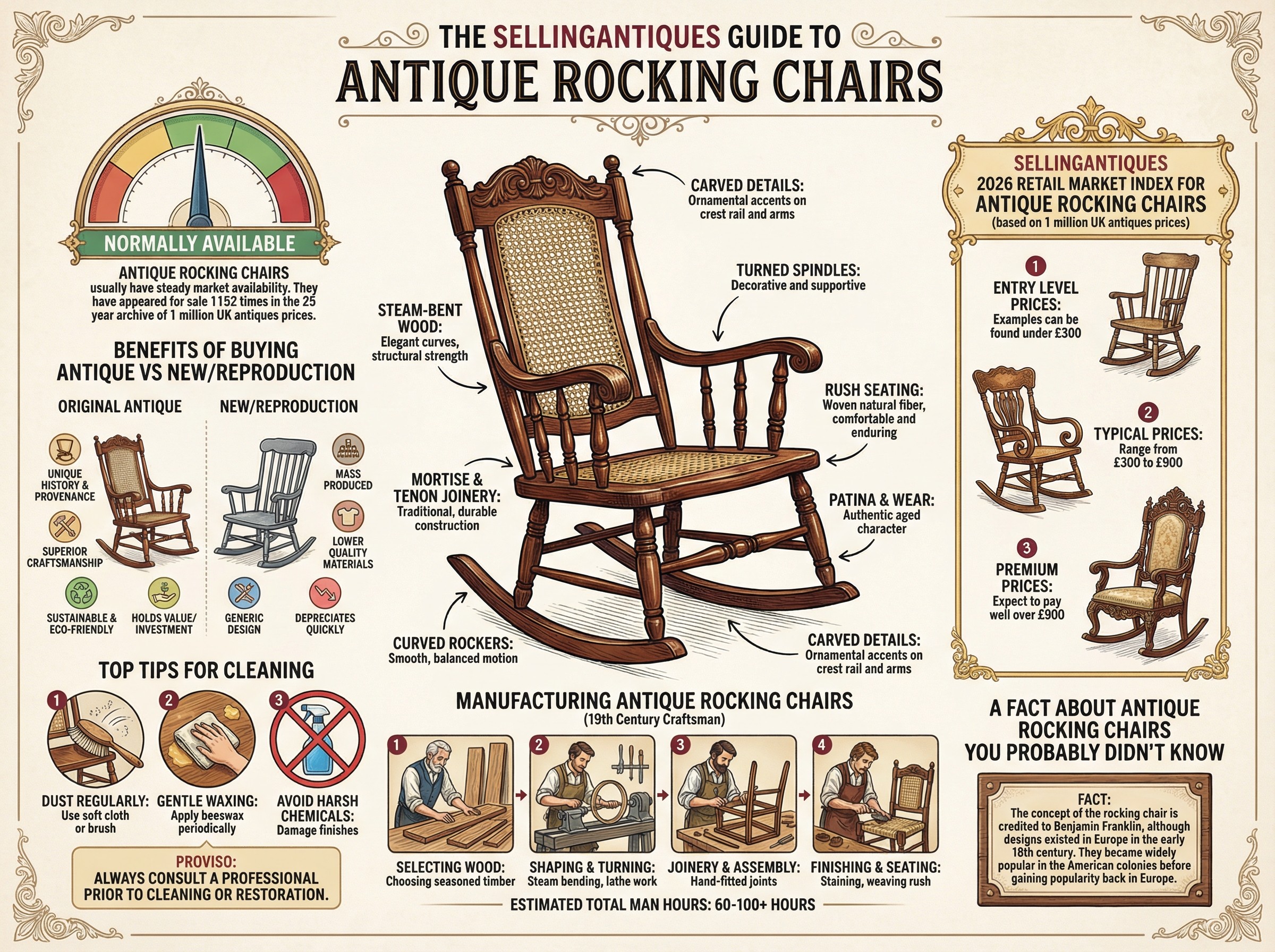 The Sellingantiques Guide to Antique Rocking Chairs