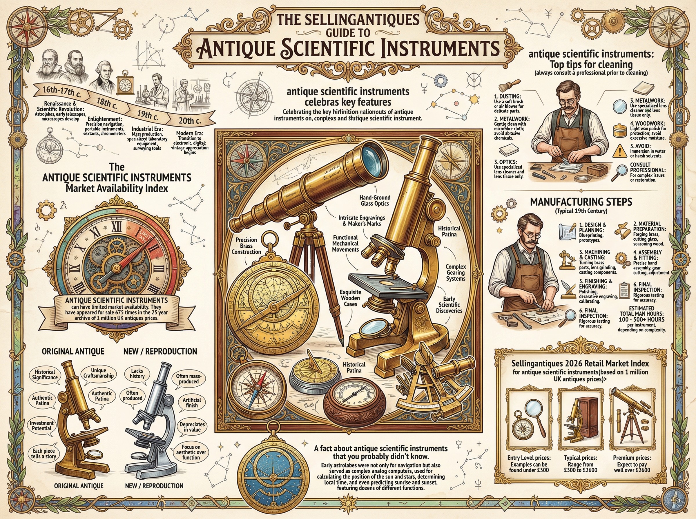 The Sellingantiques Guide to Antique Scientific Instruments
