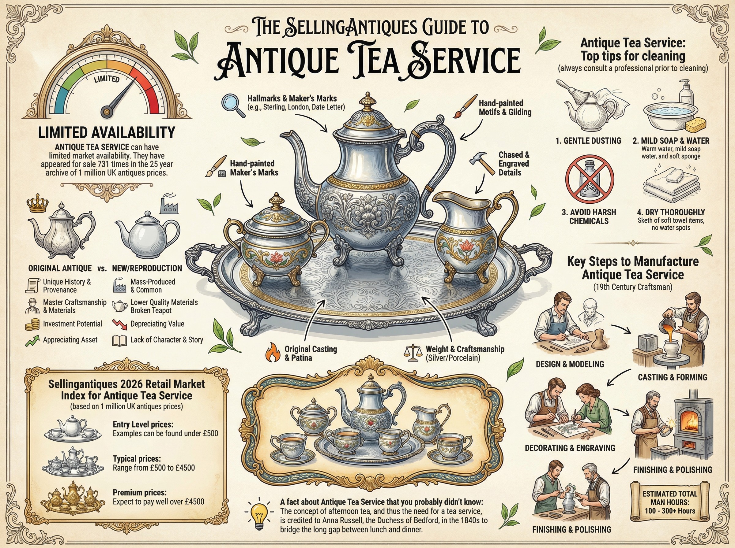 The Sellingantiques Guide to Antique Tea Service