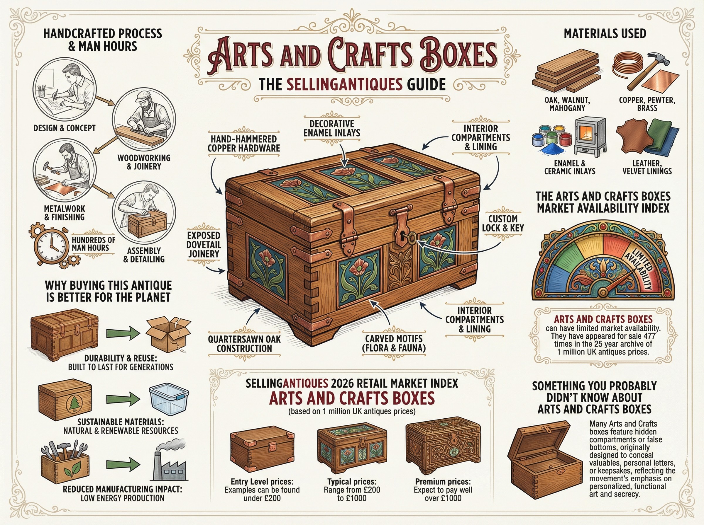 The Sellingantiques Guide to Arts And Crafts Boxes