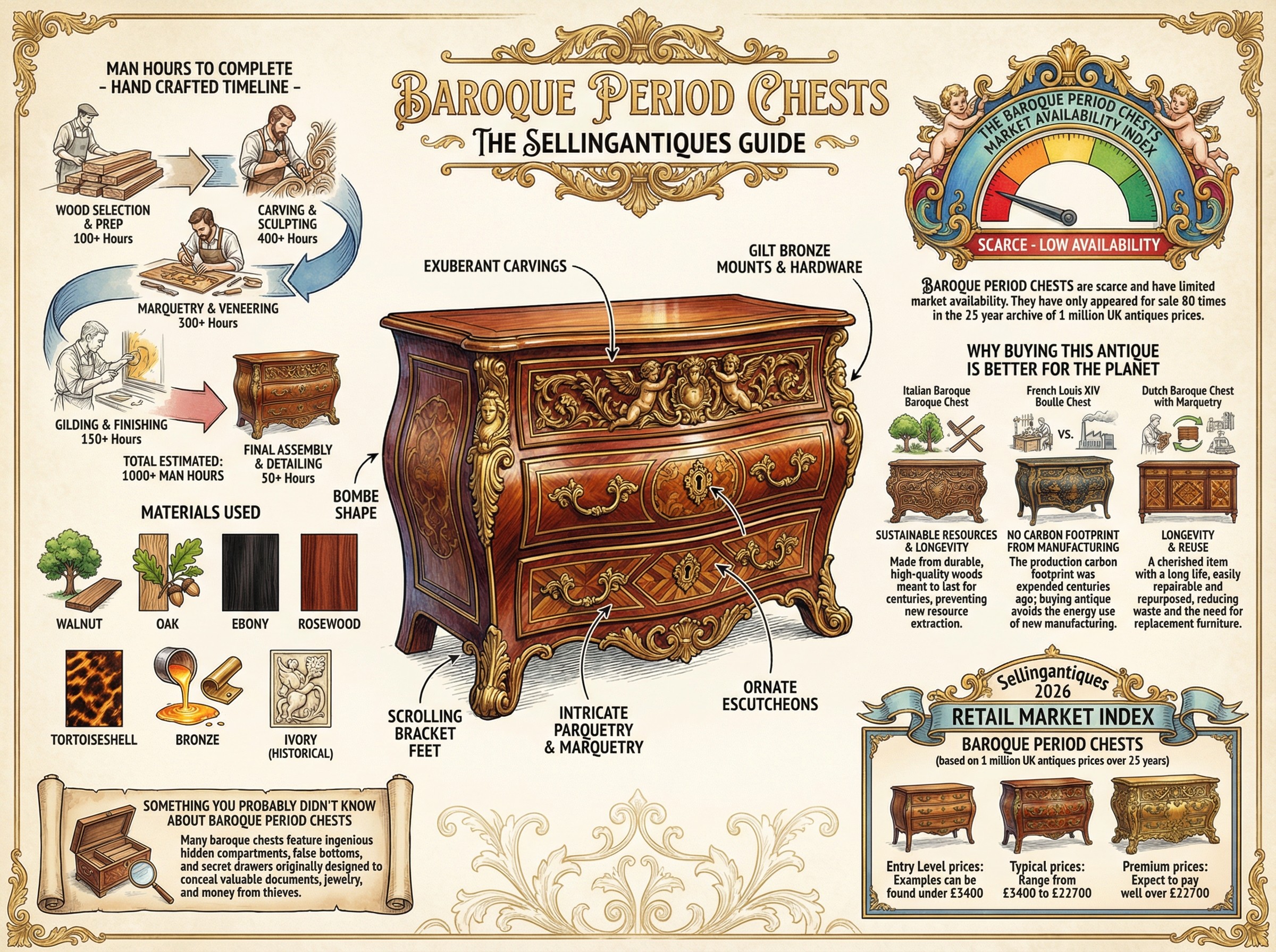 Baroque Period Chests Guide Infographic