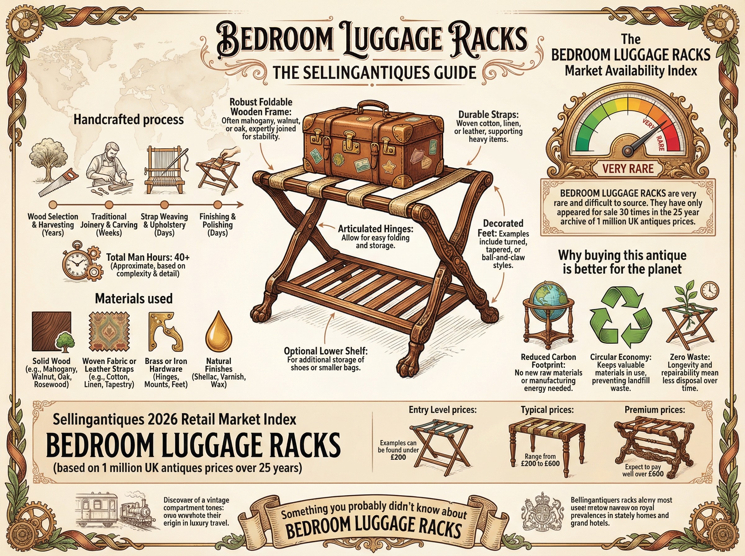 Bedroom Luggage Racks Guide Infographic