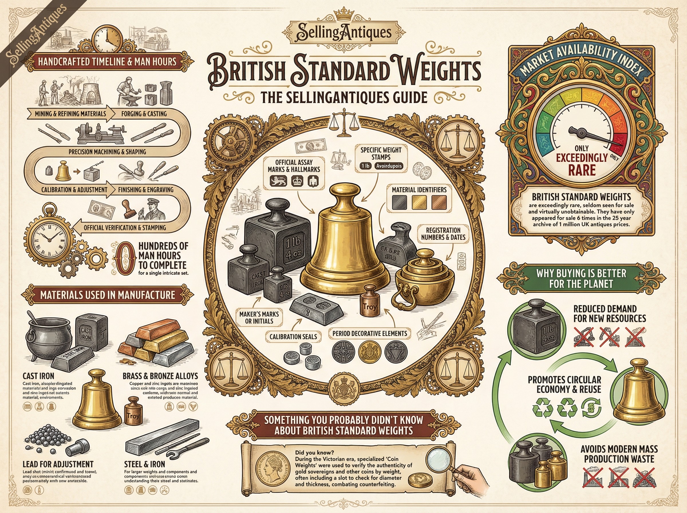British Standard Weights Guide Infographic
