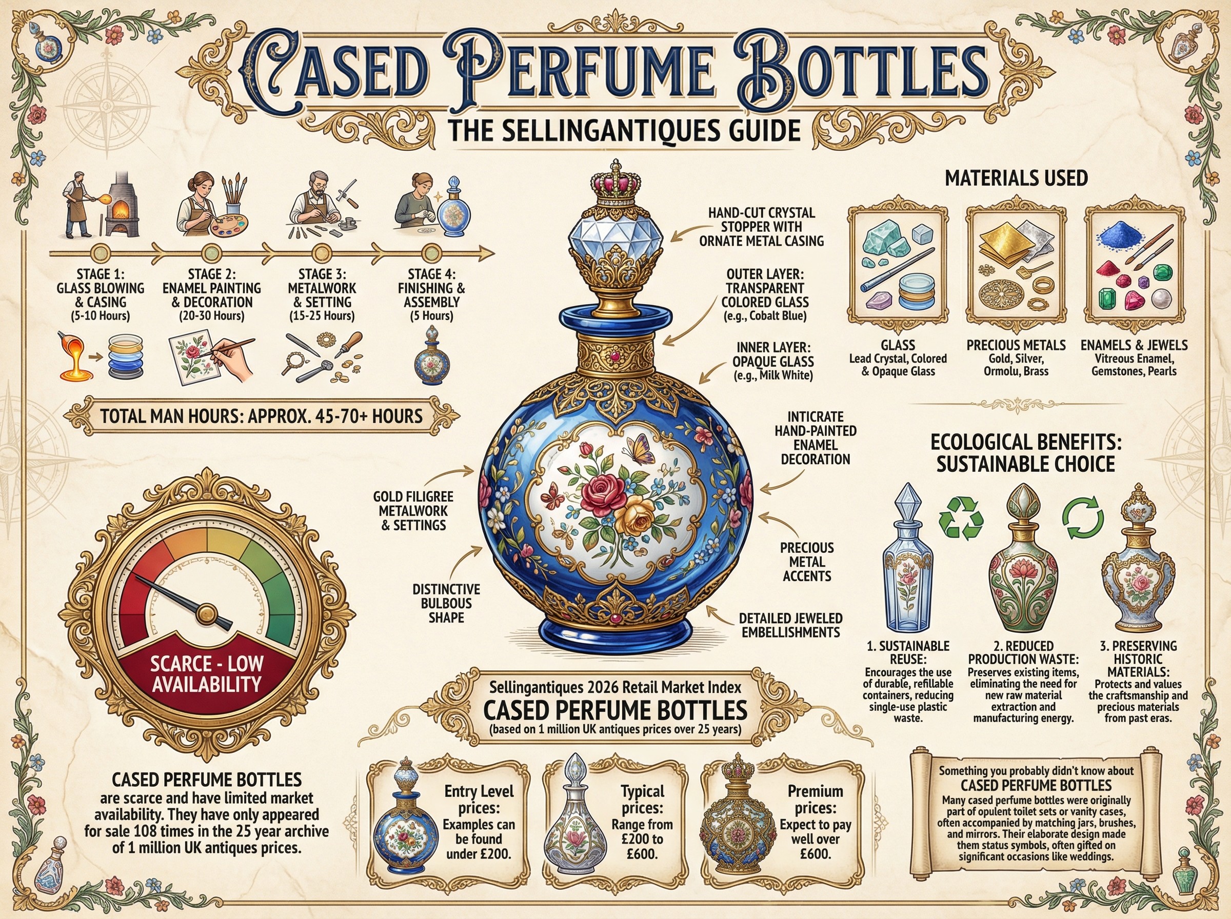 Cased Perfume Bottles Guide Infographic