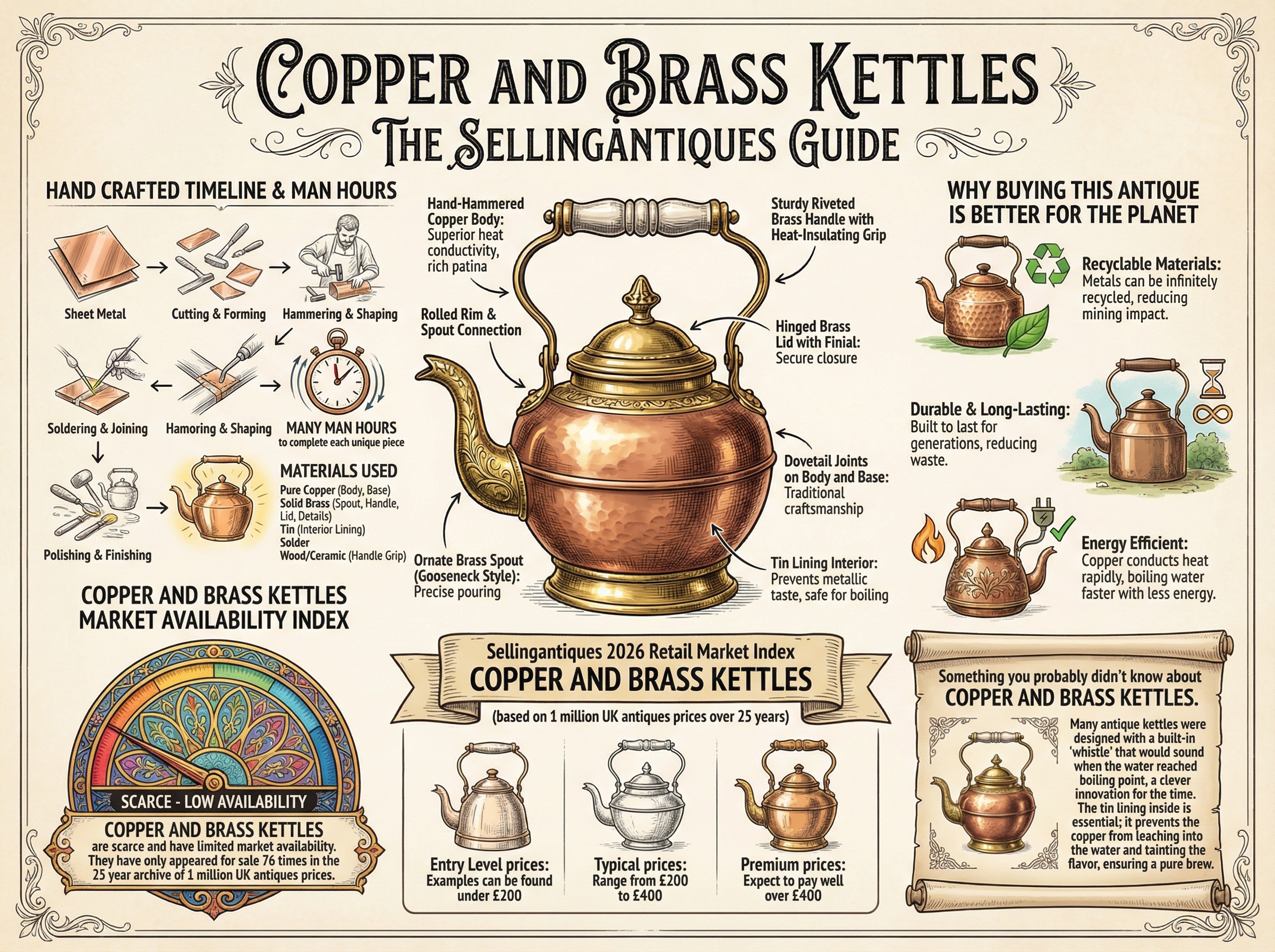Copper And Brass Kettles Guide Infographic