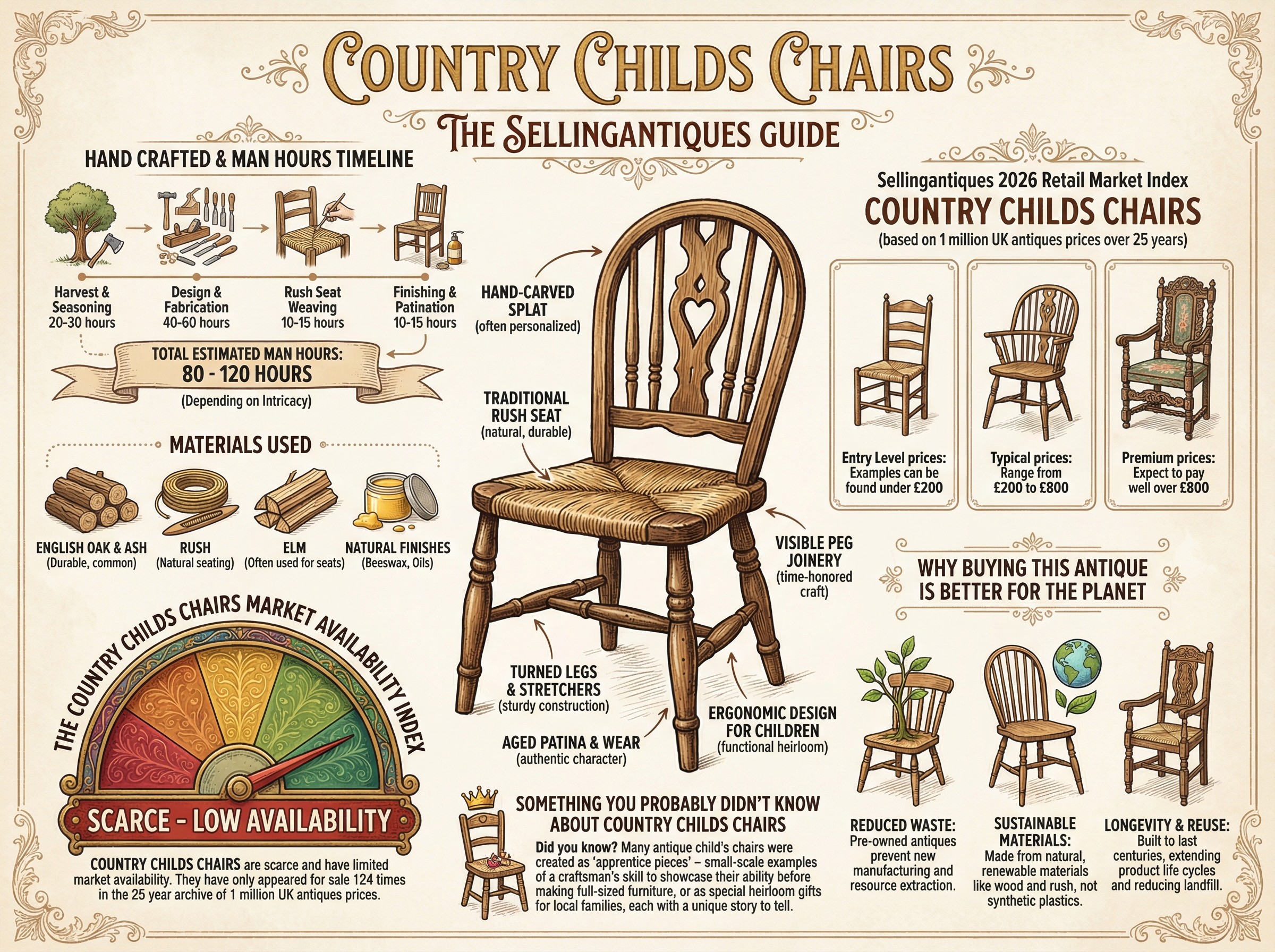 Country Childs Chairs Guide Infographic
