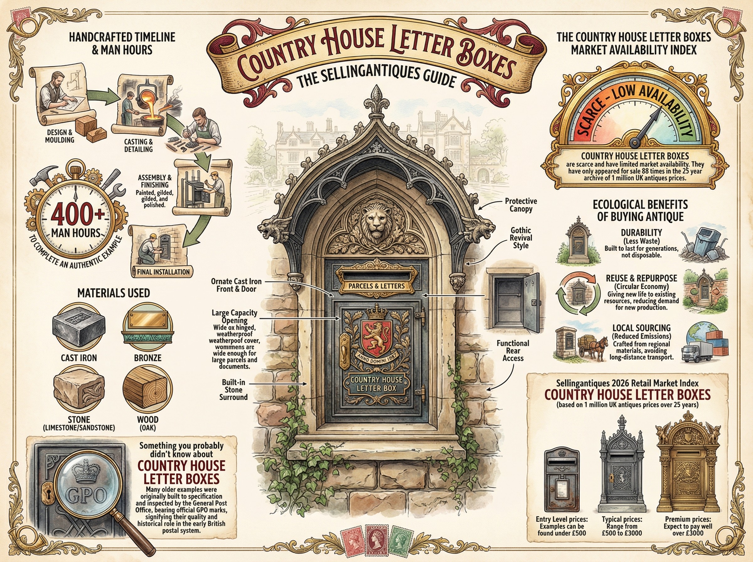 Country House Letter Boxes Guide Infographic