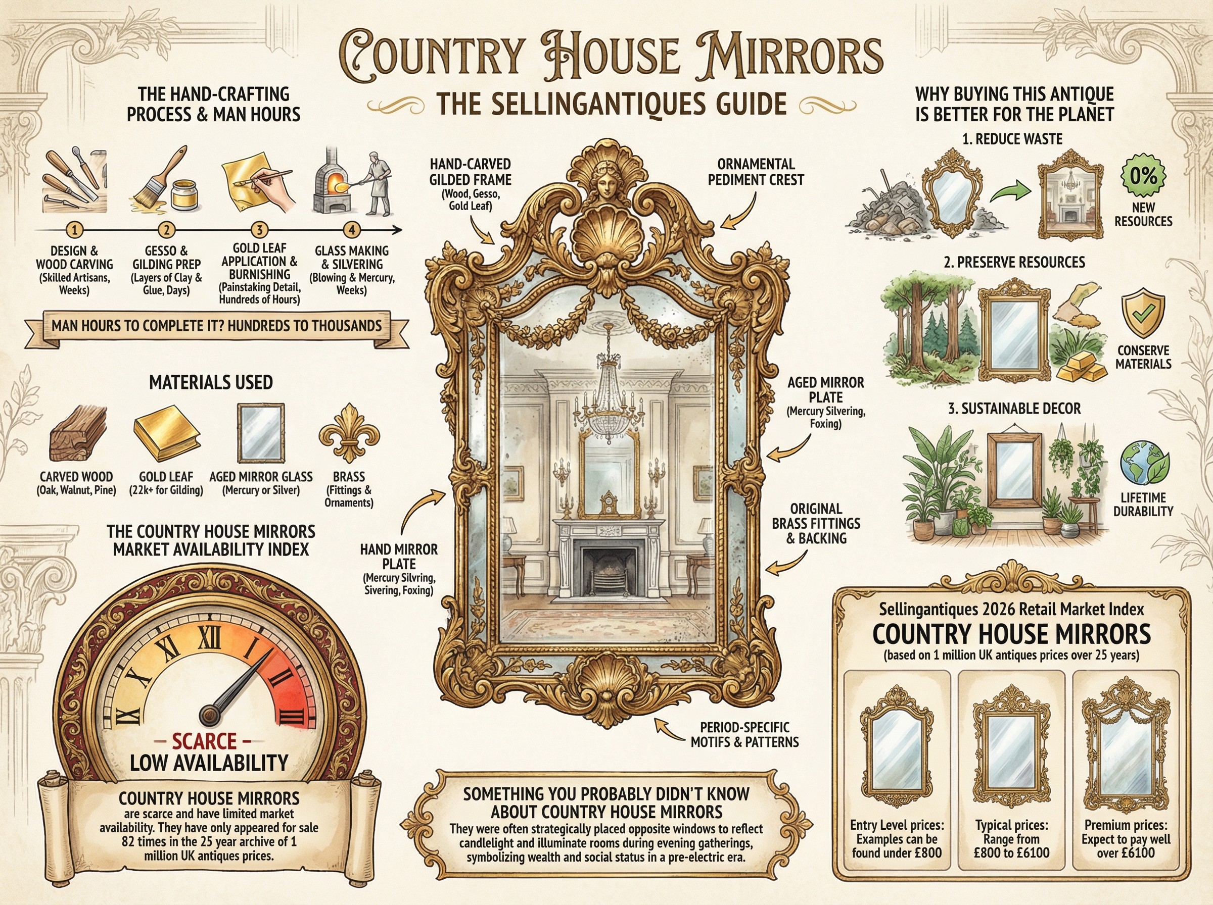 Country House Mirrors Guide Infographic