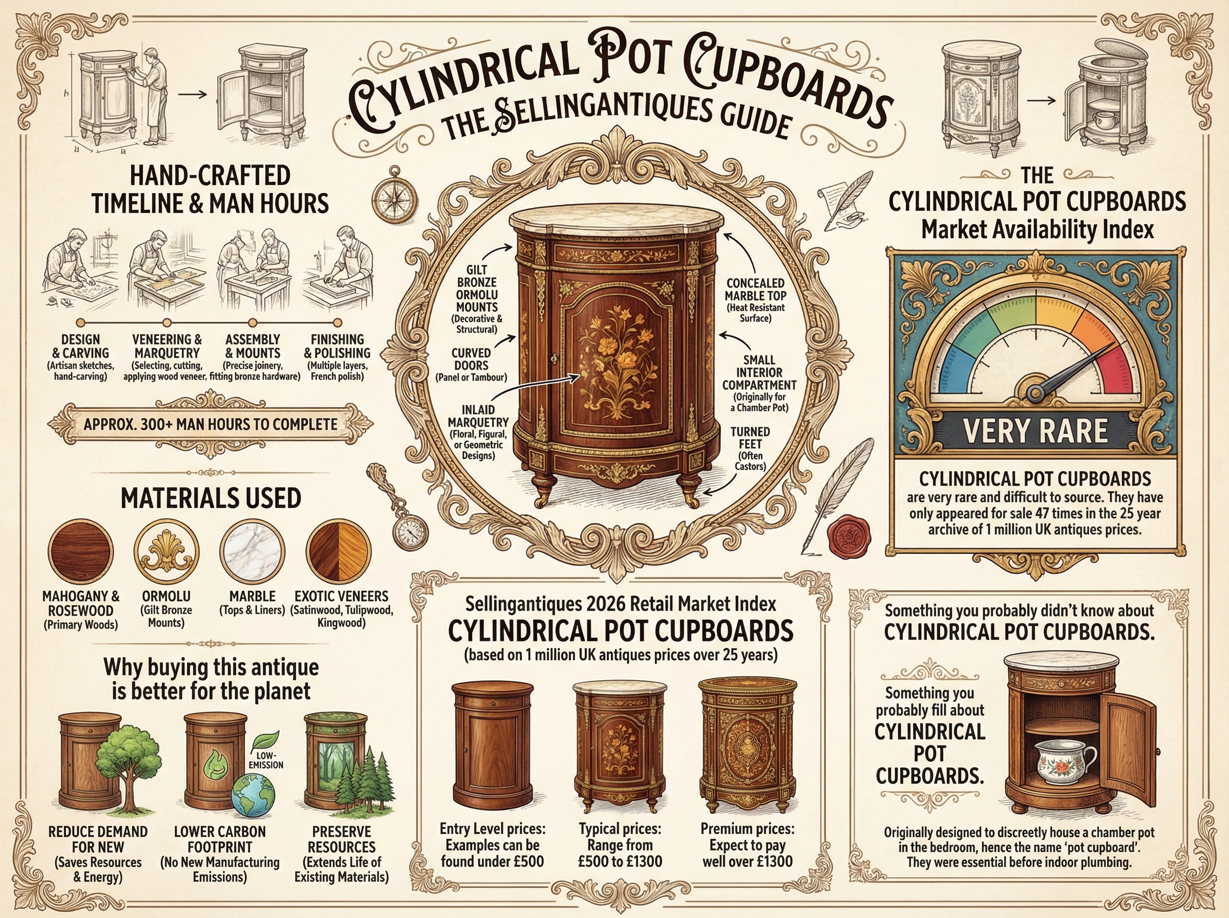 Cylindrical Pot Cupboards Guide Infographic