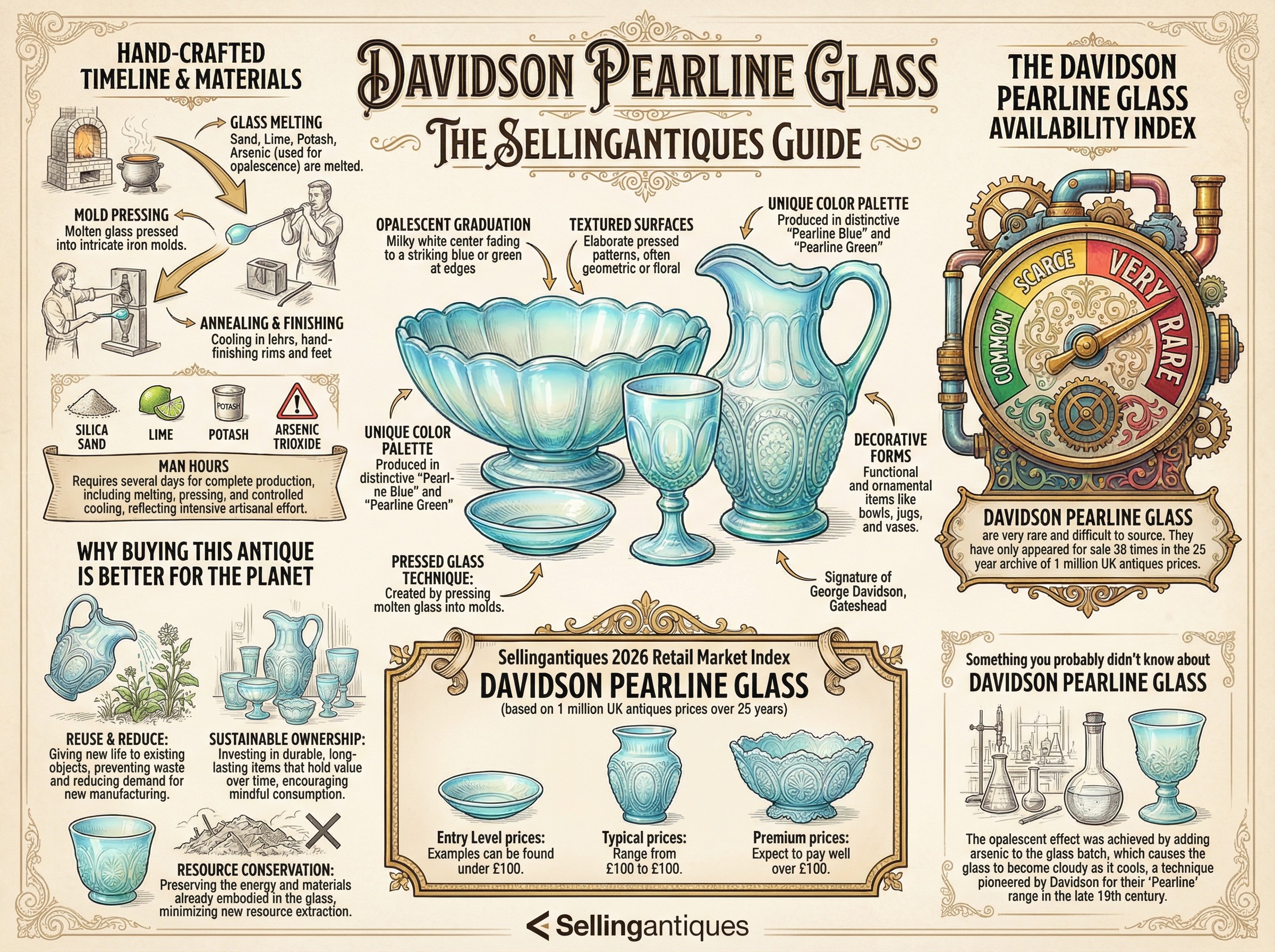 Davidson Pearline Glass Guide Infographic