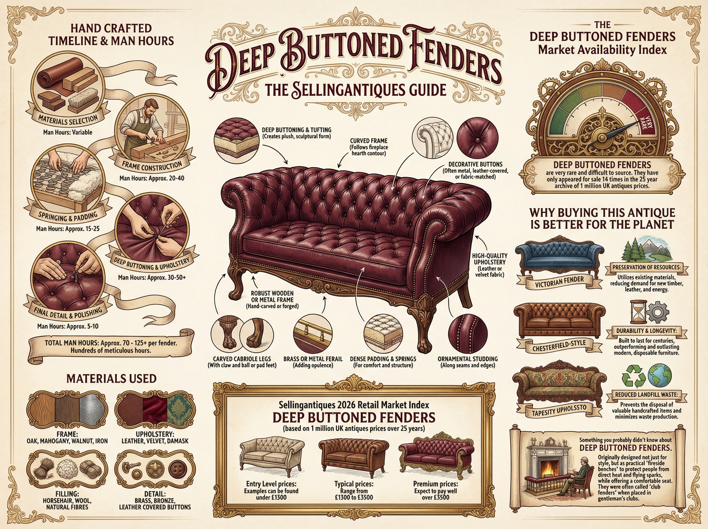 Deep Buttoned Fenders Guide Infographic