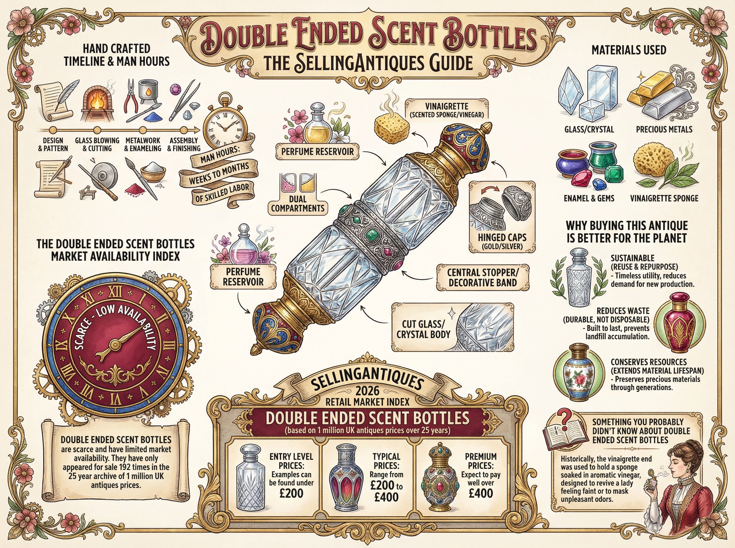 Double Ended Scent Bottles Guide Infographic