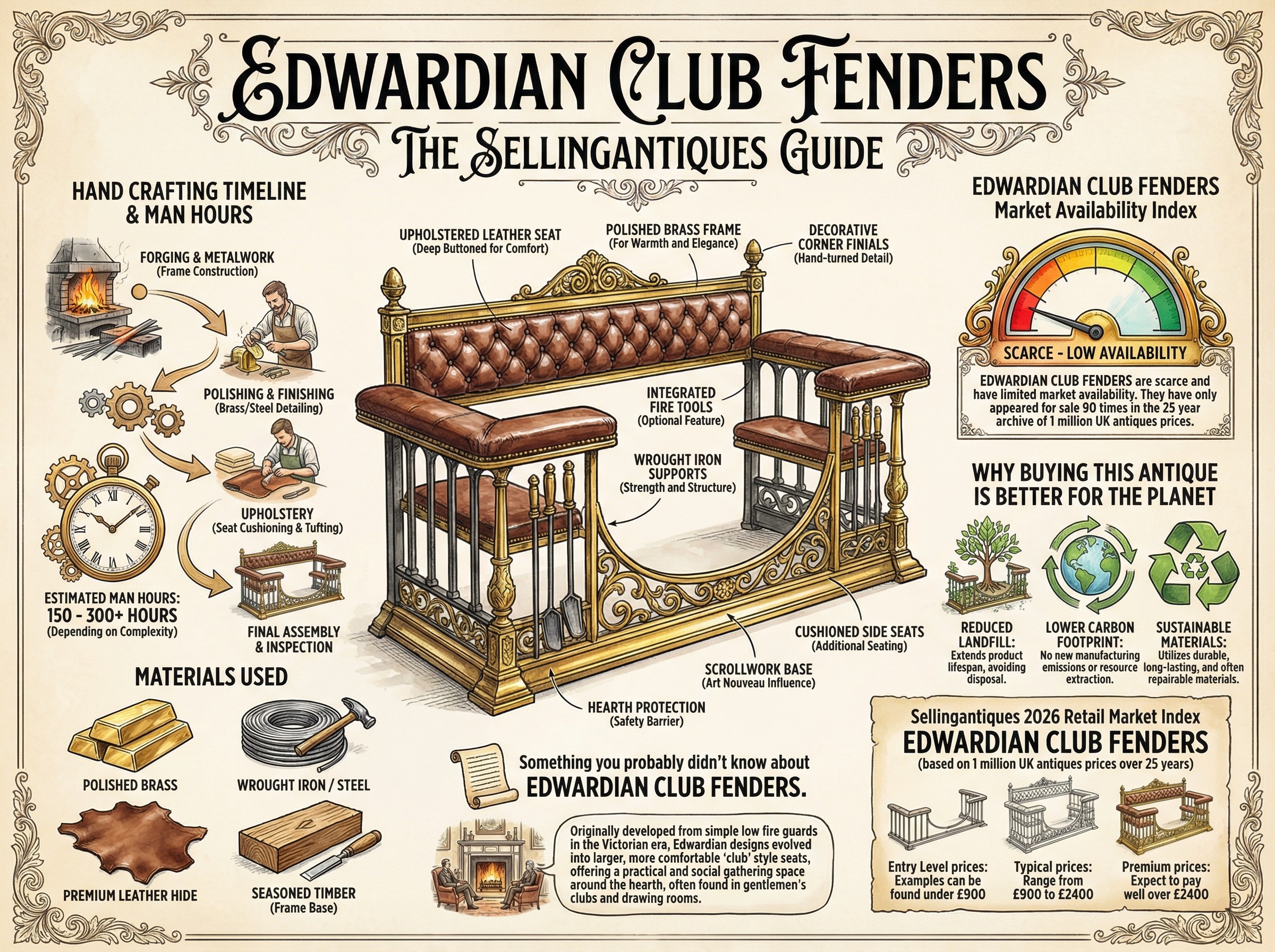 Edwardian Club Fenders Guide Infographic