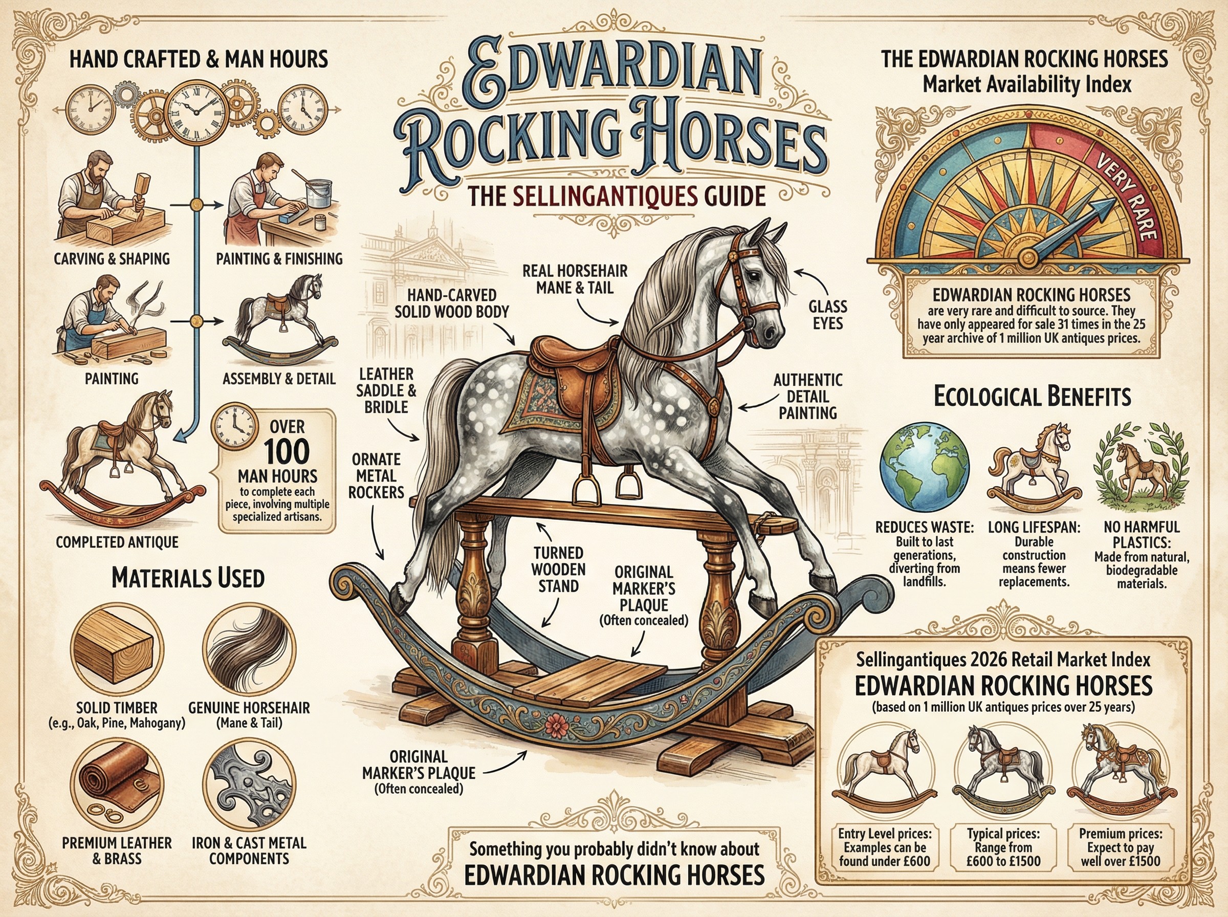 Edwardian Rocking Horses Guide Infographic
