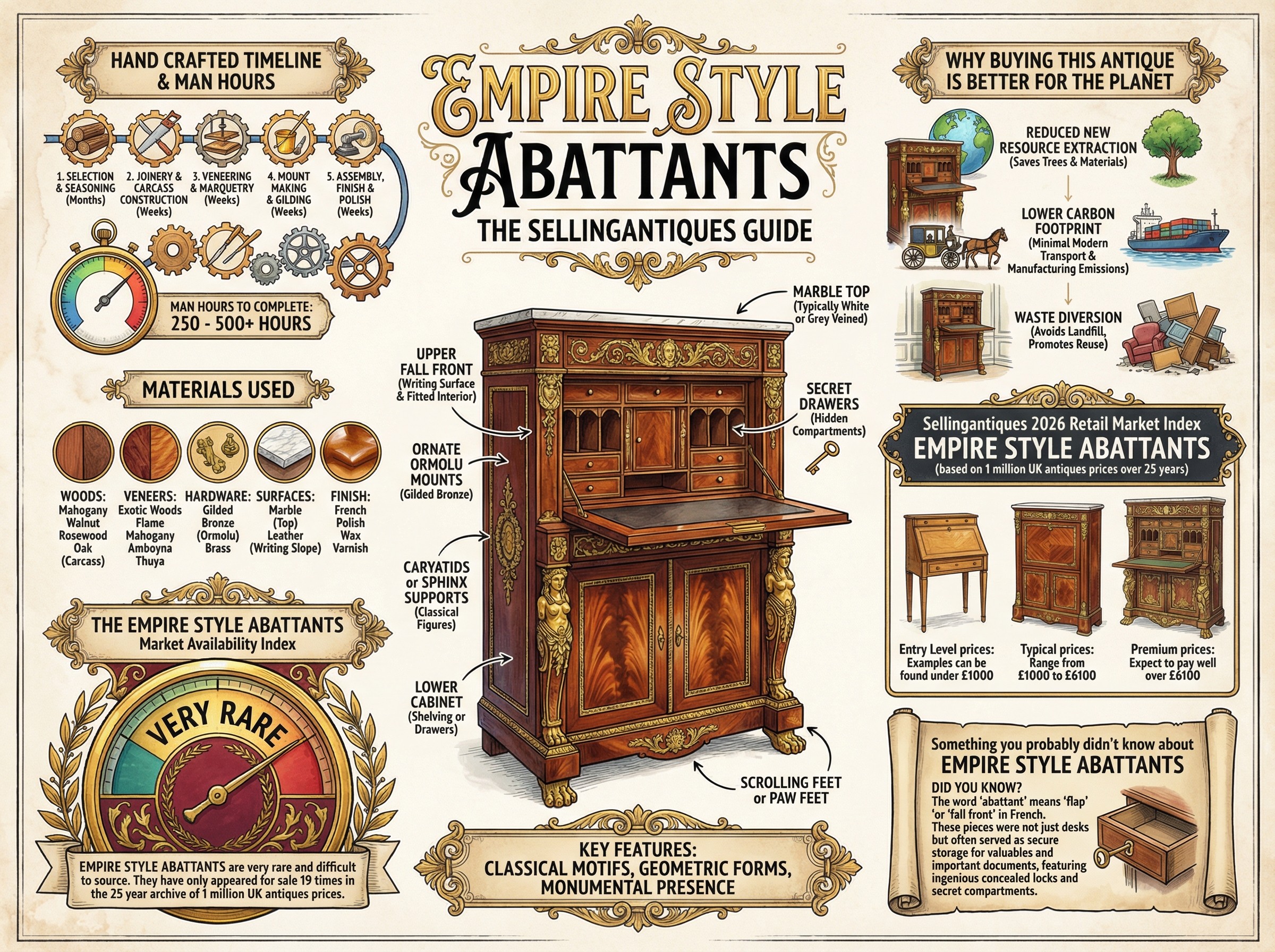 Empire Style Abattants Guide Infographic