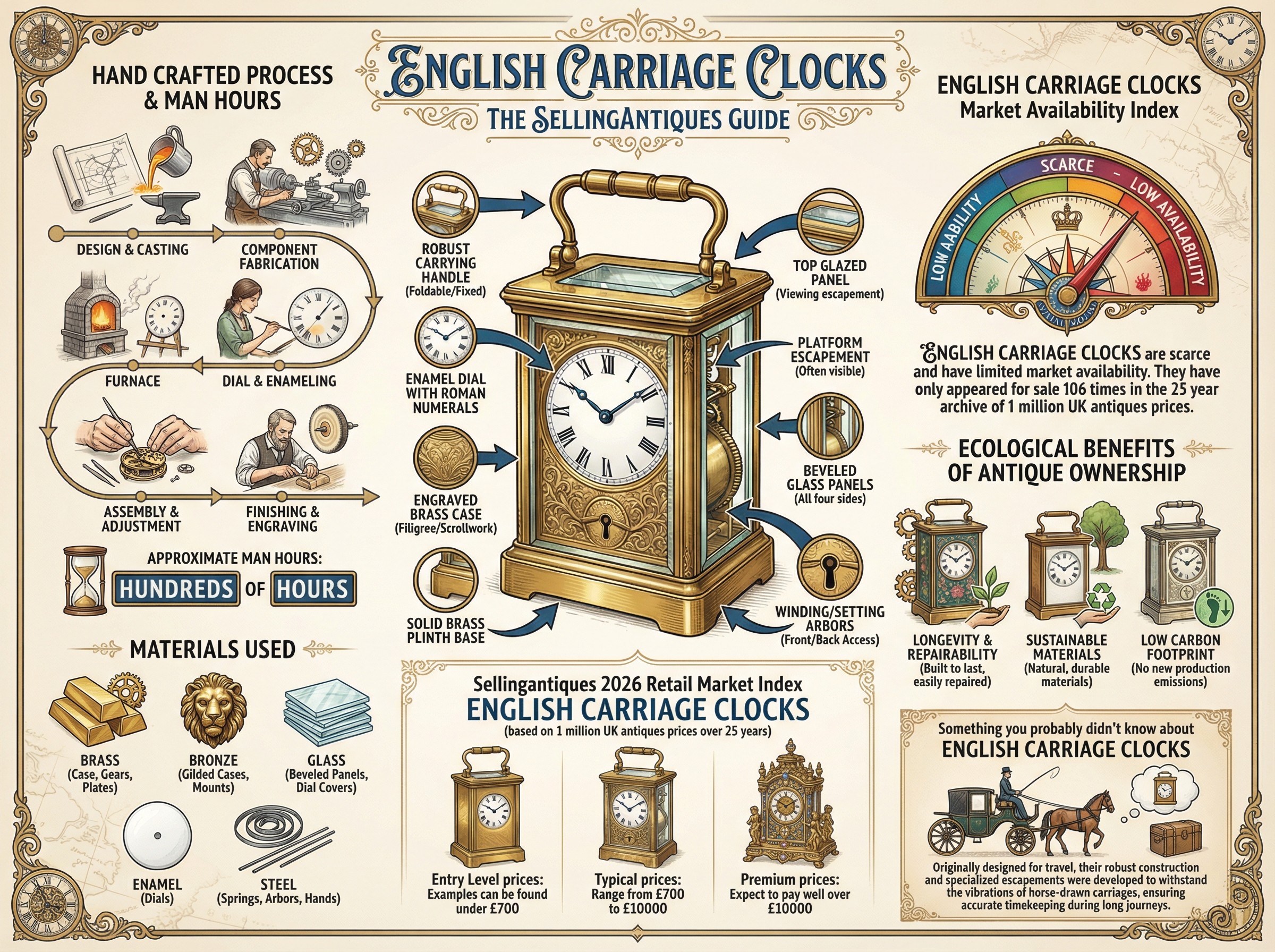 The Sellingantiques Guide to English Carriage Clocks