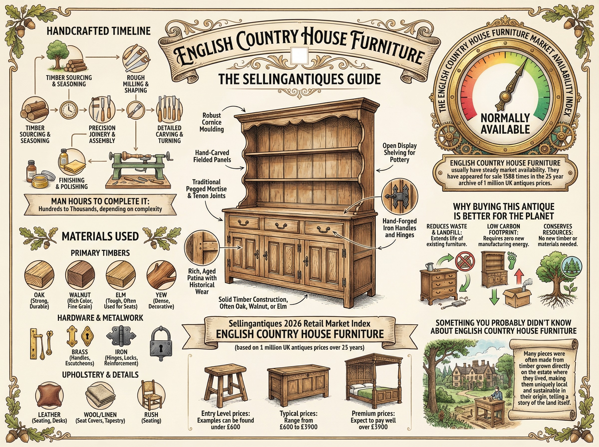 The Sellingantiques Guide to English Country House Furniture