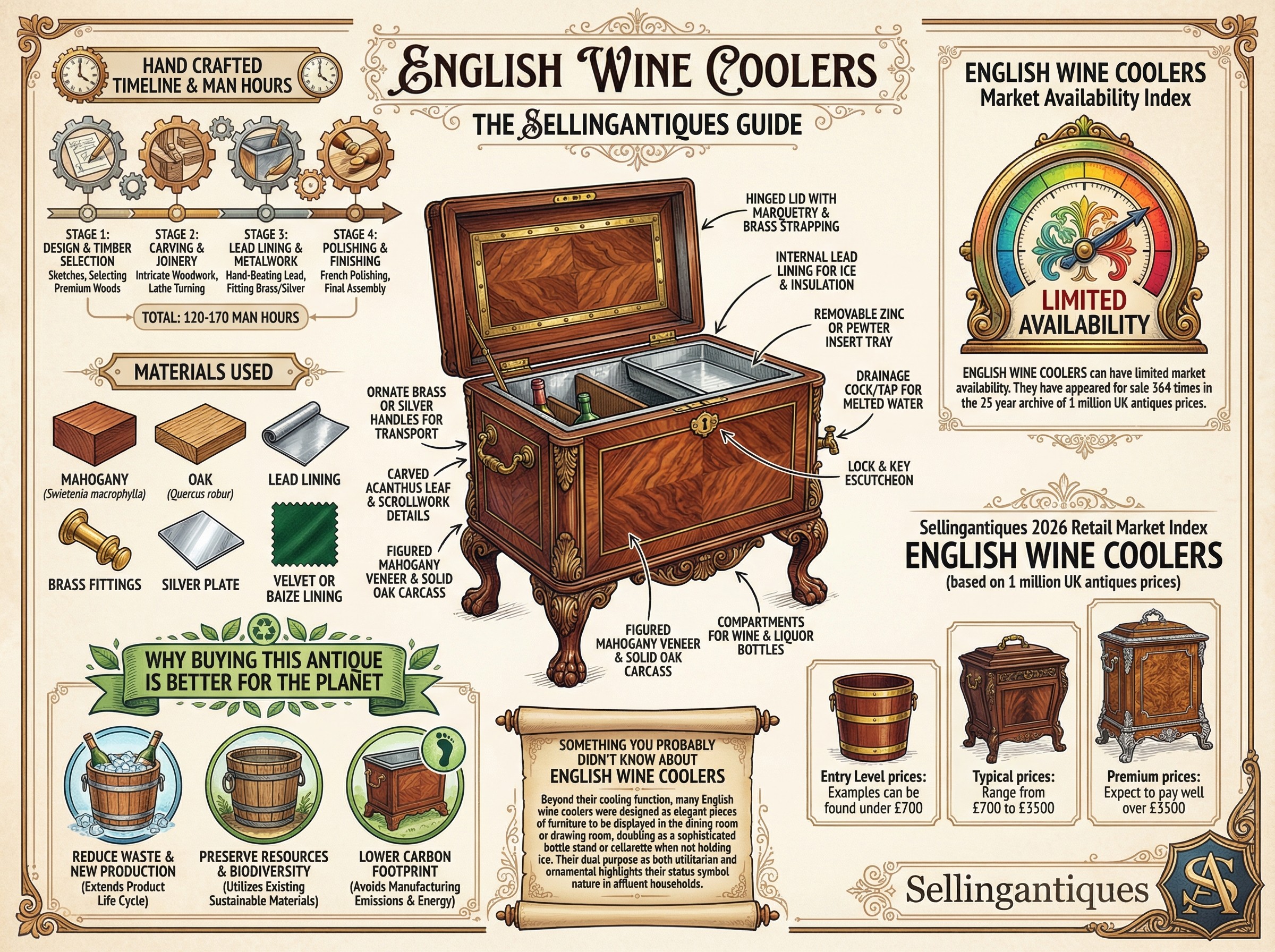 English Wine Coolers Guide Infographic
