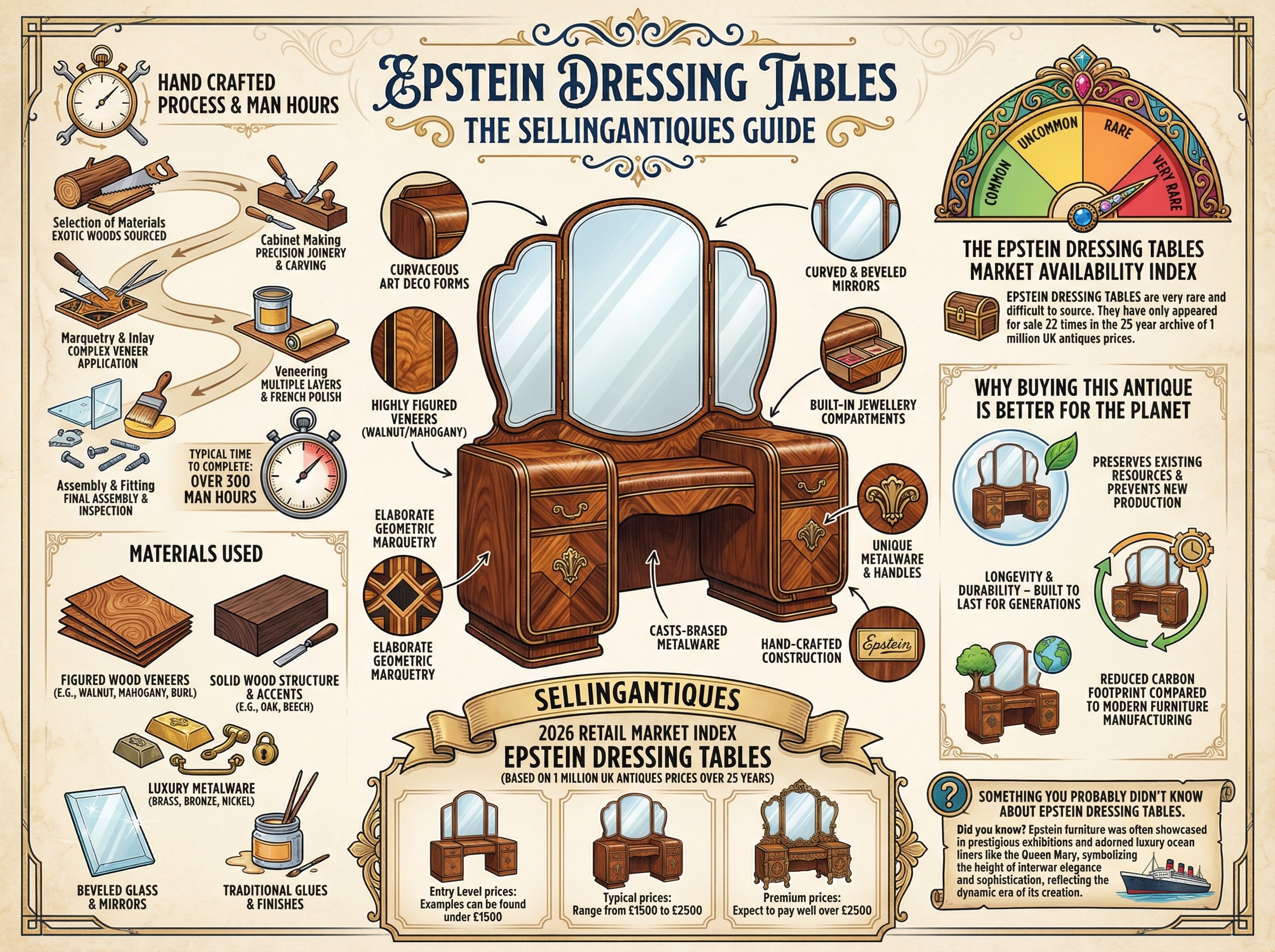 Epstein Dressing Tables Guide Infographic