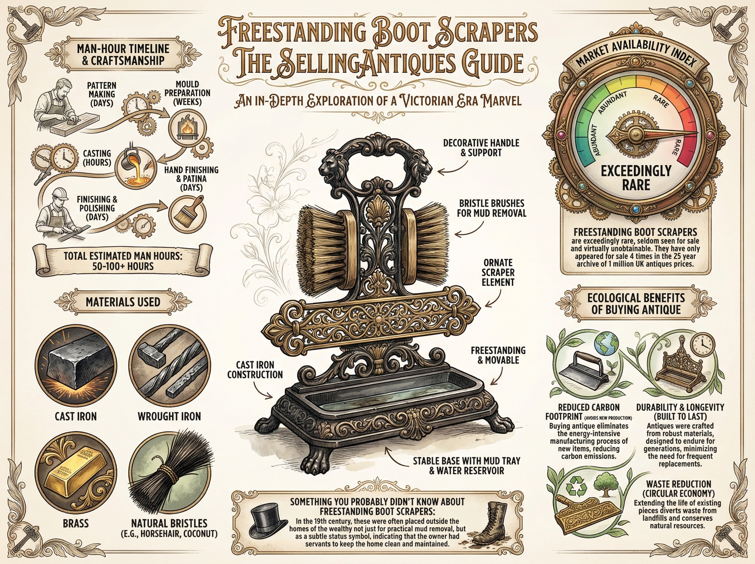 Freestanding Boot Scrapers Guide Infographic