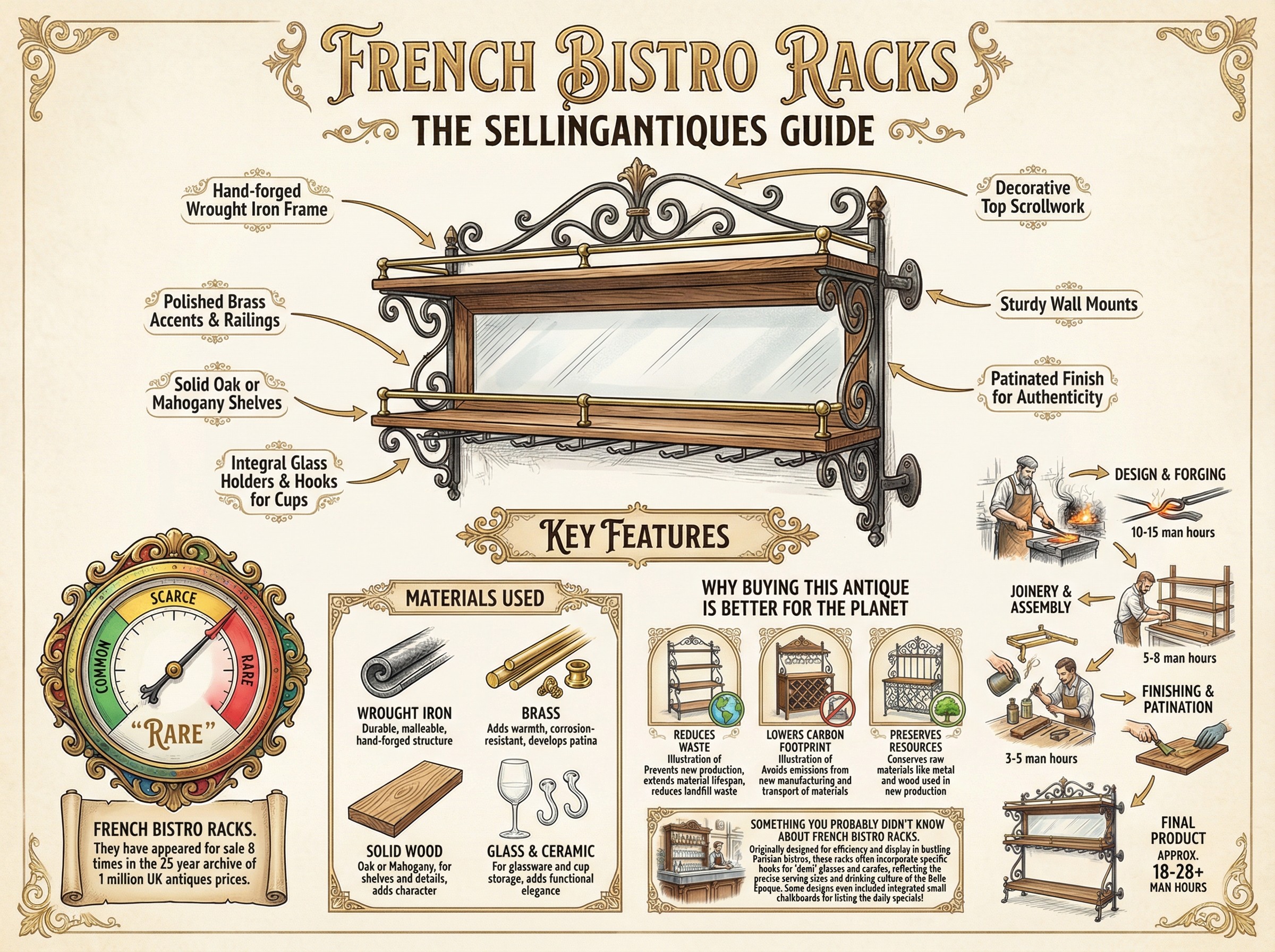 French Bistro Racks Guide Infographic