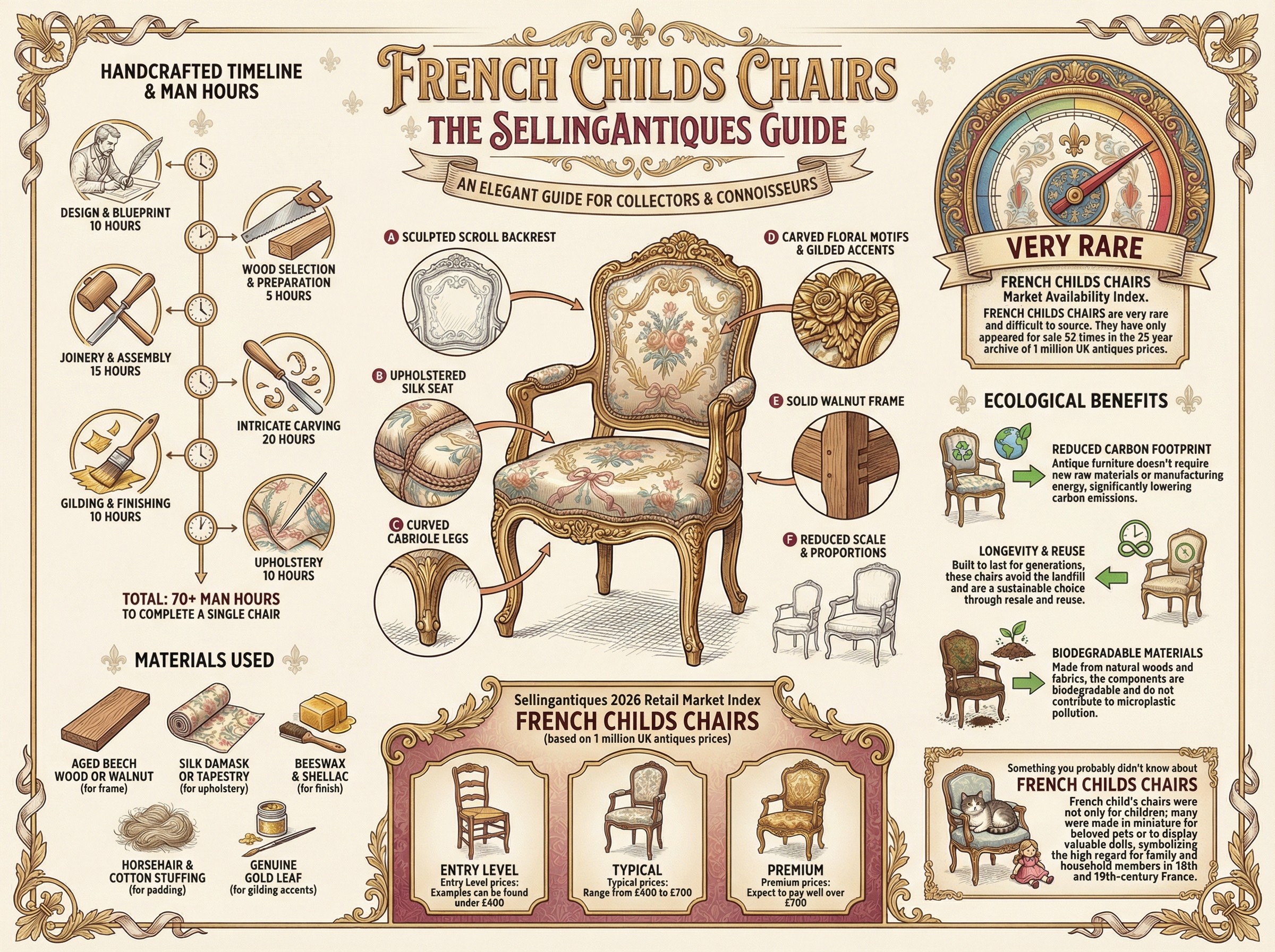 French Childs Chairs Guide Infographic