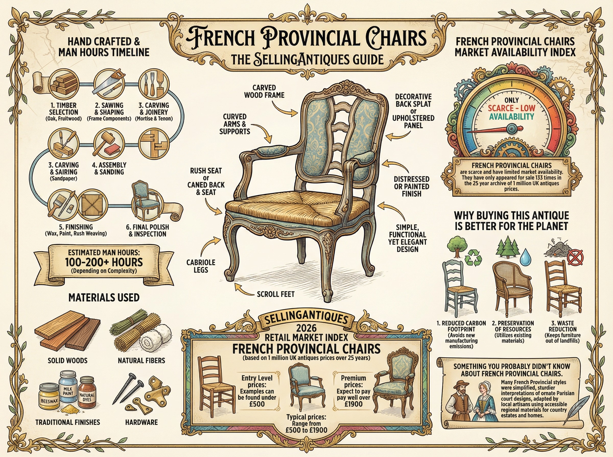 The Sellingantiques Guide to French Provincial Chairs