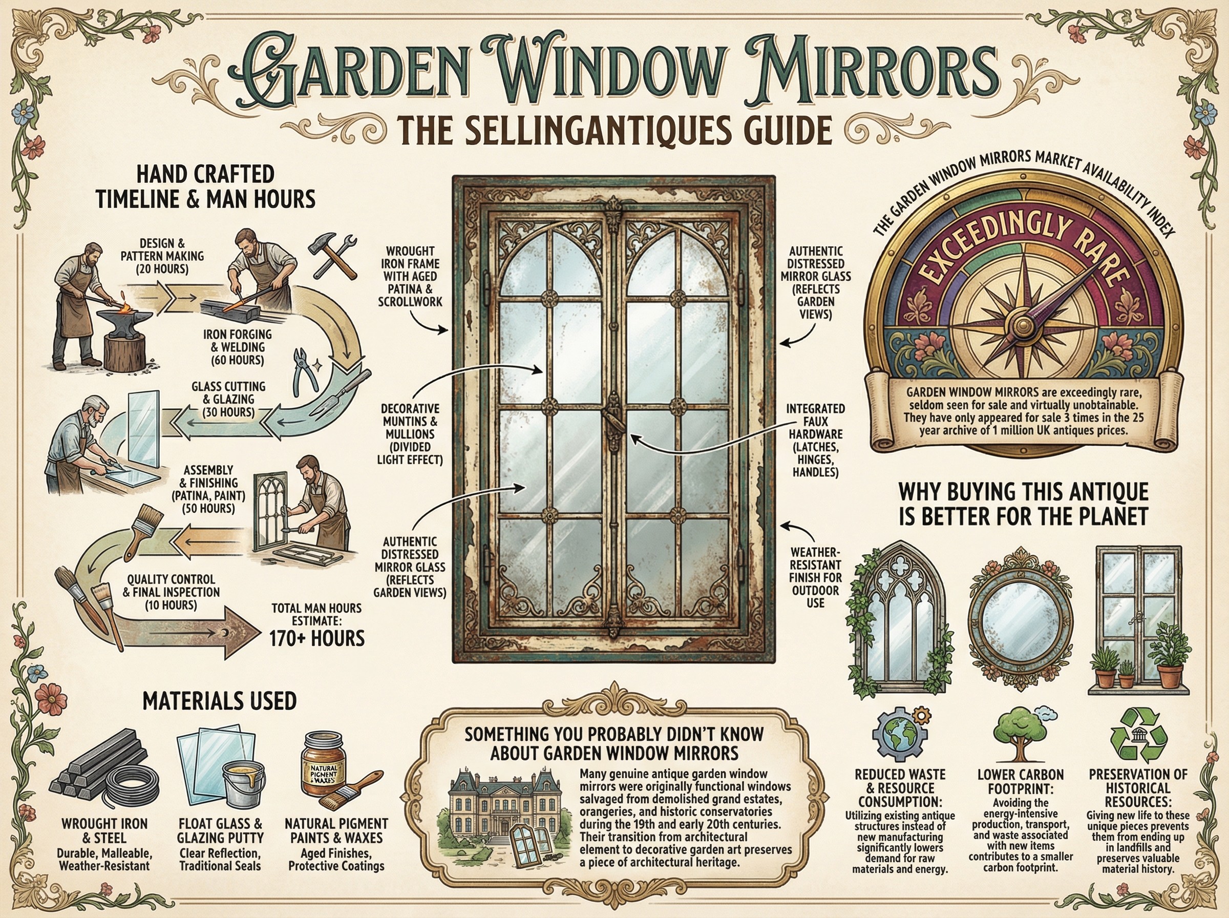 Garden Window Mirrors Guide Infographic