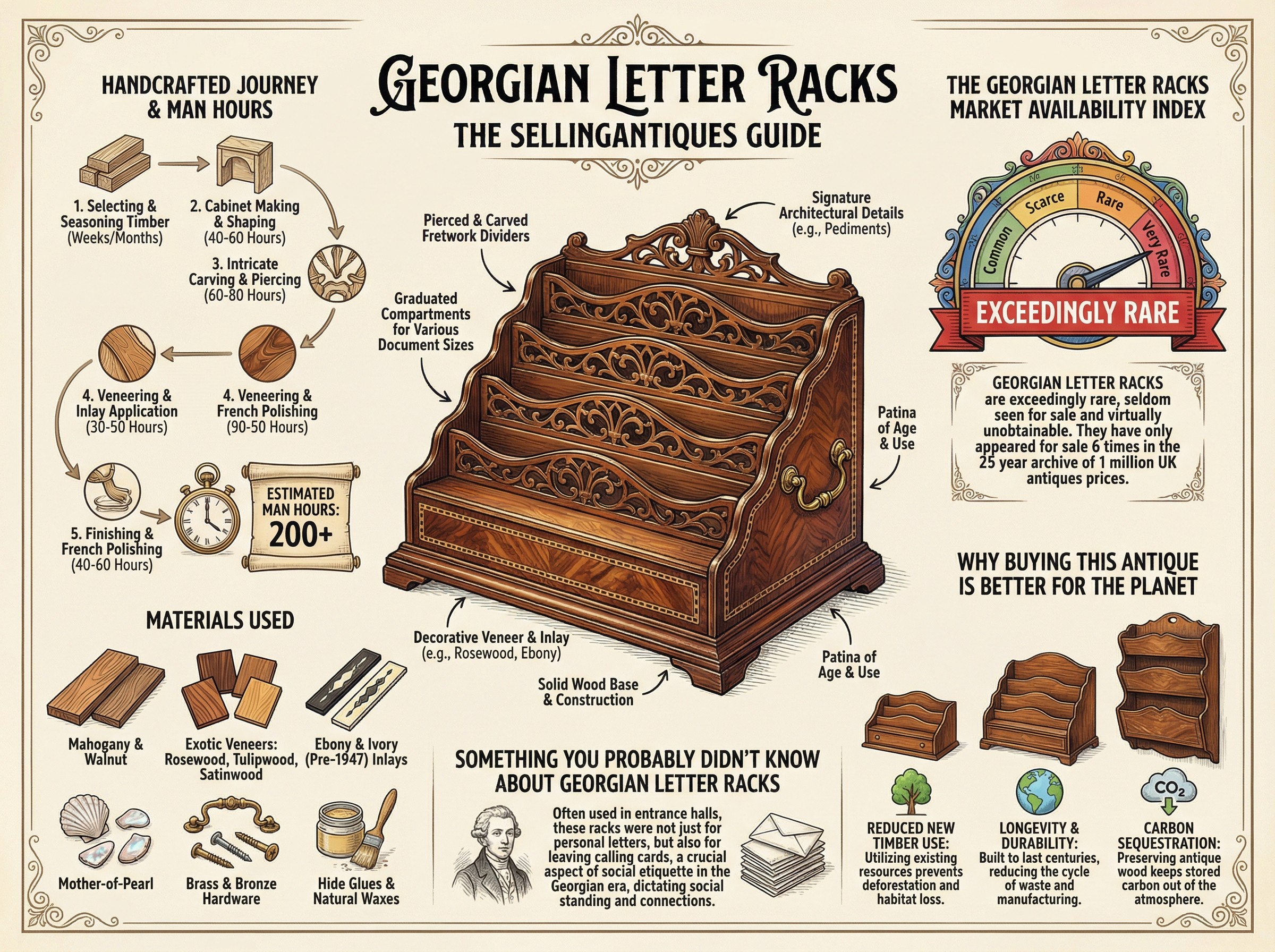 Georgian Letter Racks Guide Infographic