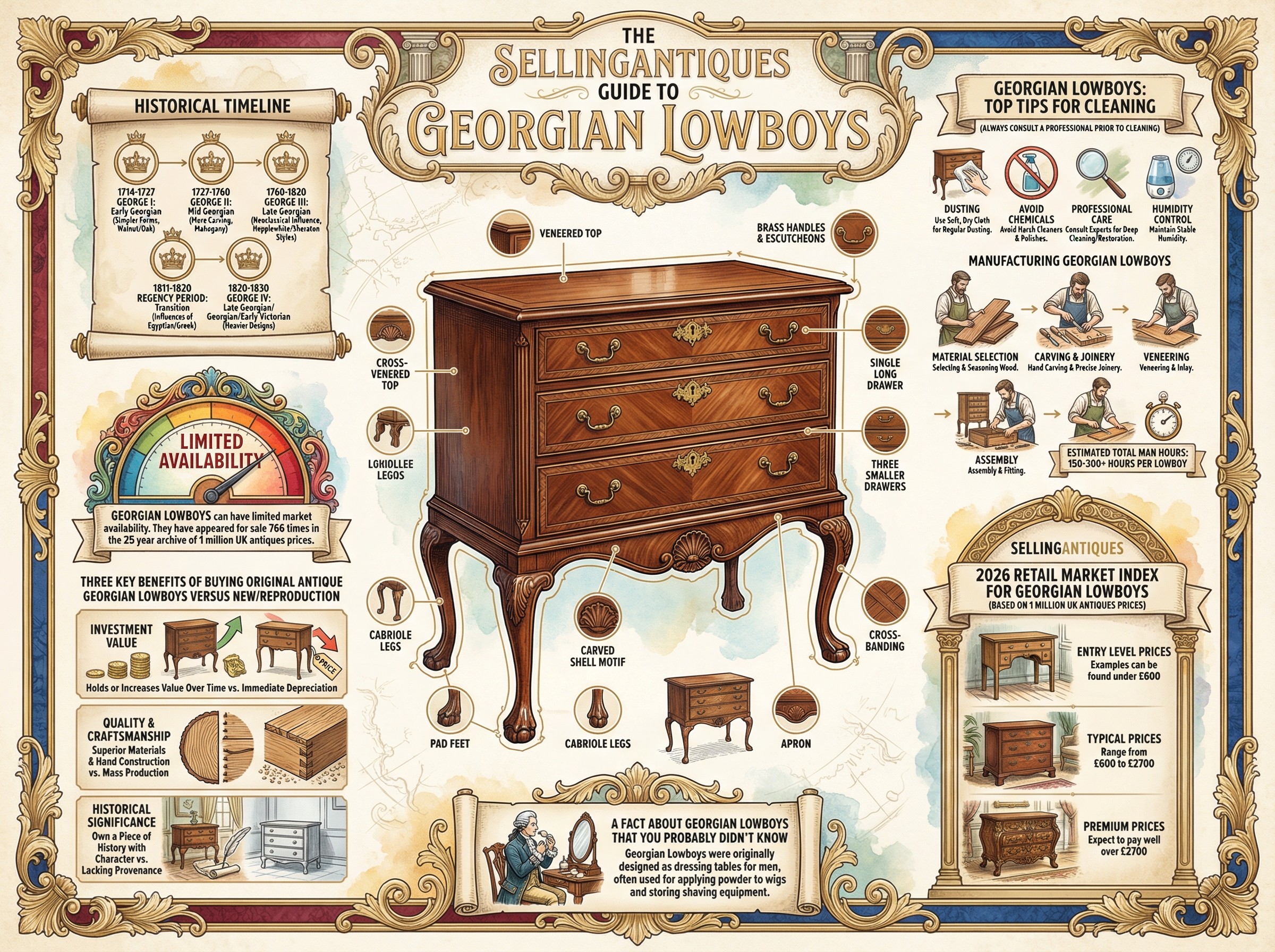 Georgian Lowboys Guide Infographic